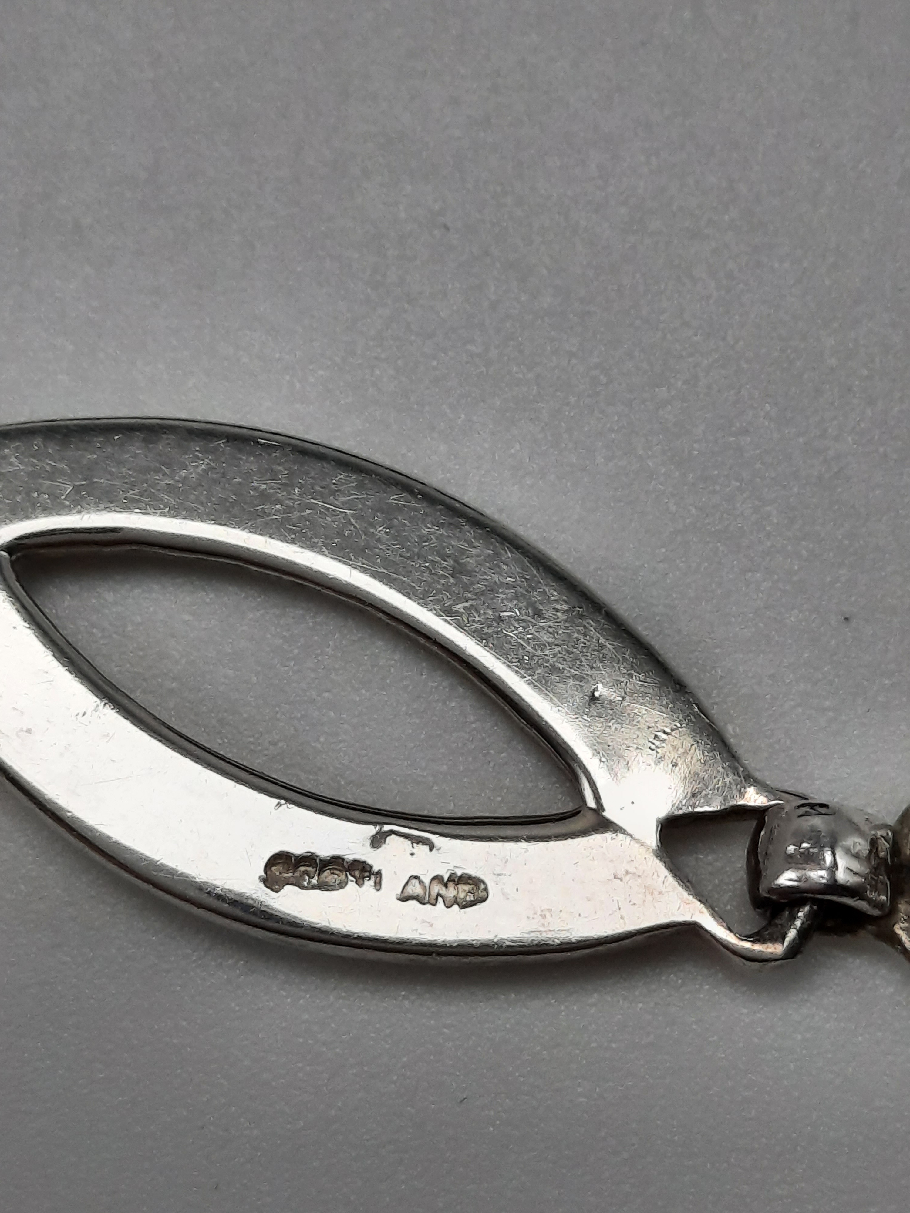 Vintage Sterling Silver Robert Allison Bracelet in Celtic Style