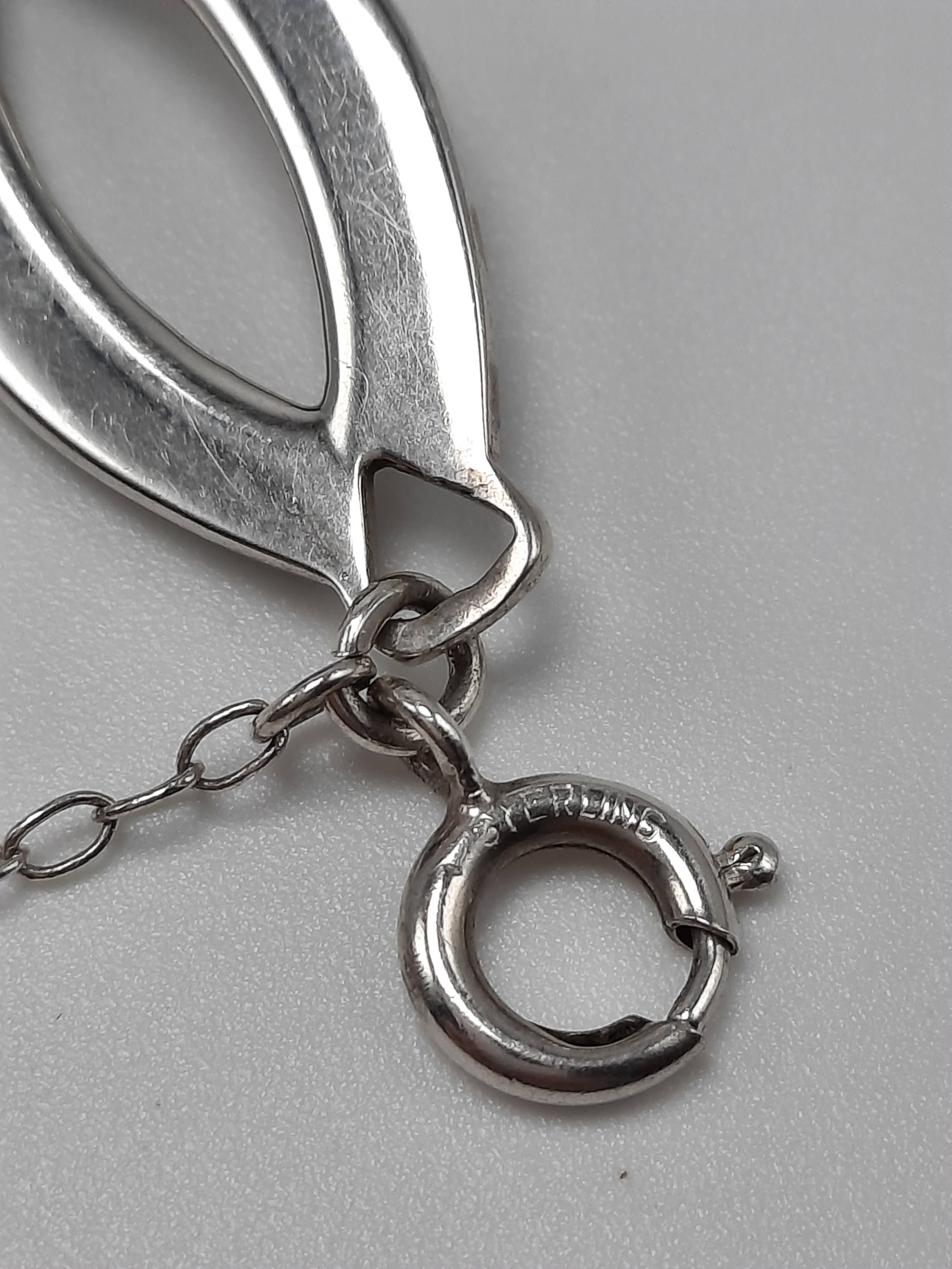 Vintage Sterling Silver Robert Allison Bracelet in Celtic Style