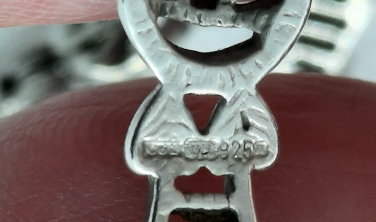 Sterling Silver Rennie Mackintosh Glasgow Rose Design Bracelet