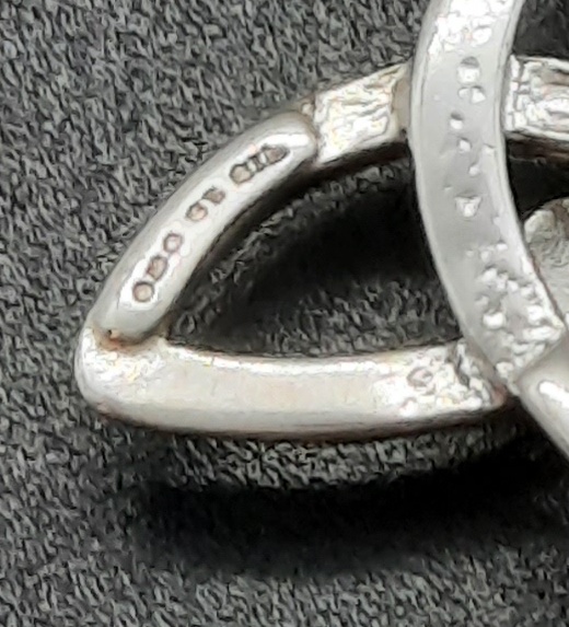 Sterling Silver Ola Gorie Kells Bird Pendant and Chain