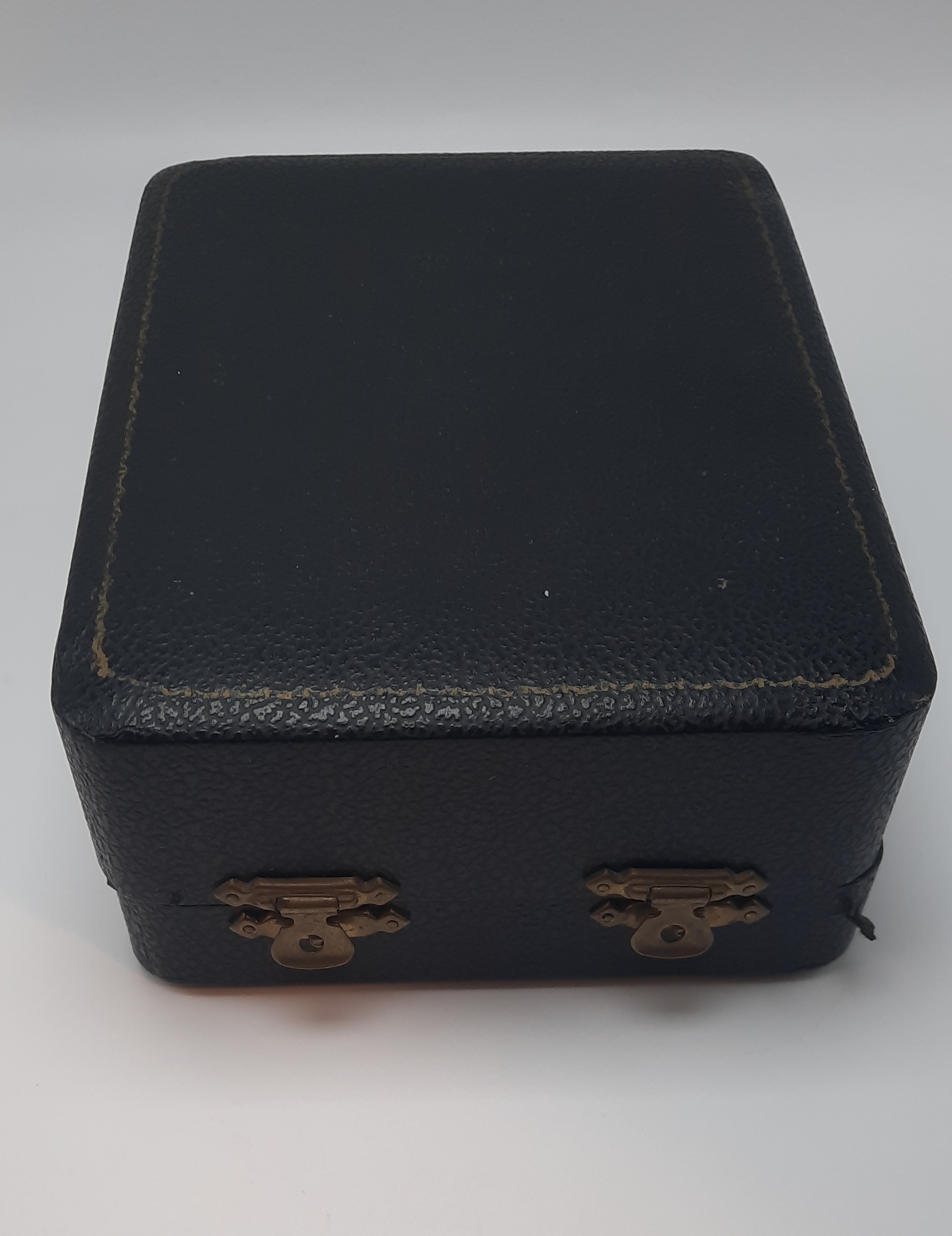 Sterling Silver Vintage Christening Set of Egg Cup and Spoon in Original Case