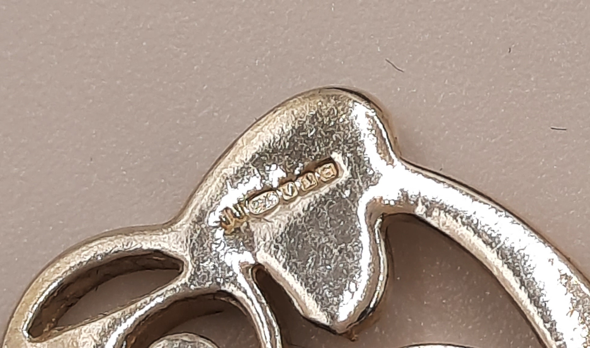 Sterling Silver Amethyst Set Earrings in Rennie Mackintosh Style