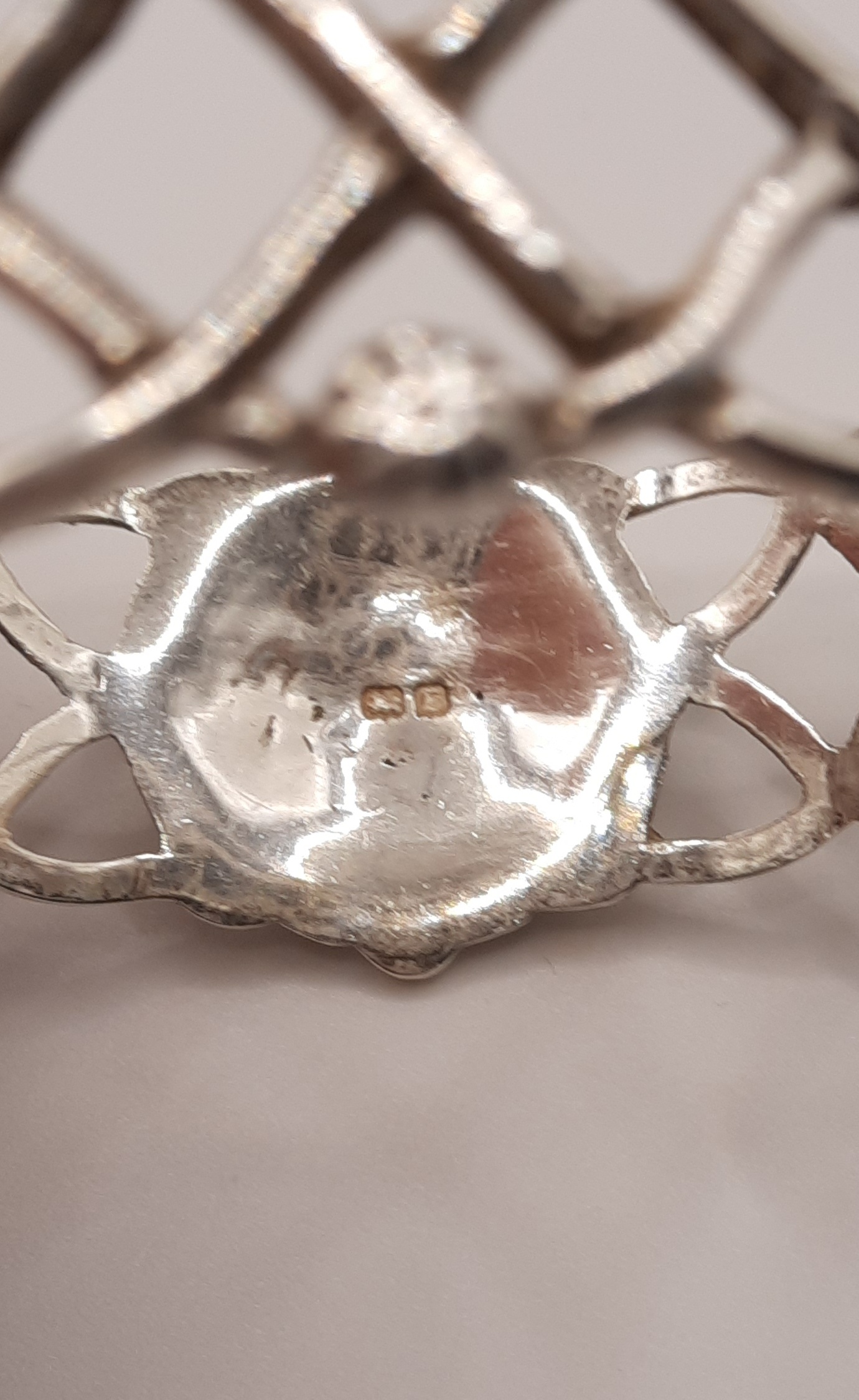 Sterling Silver Antique Bangle by Joseph Cook & Son - Hallmarked 1914