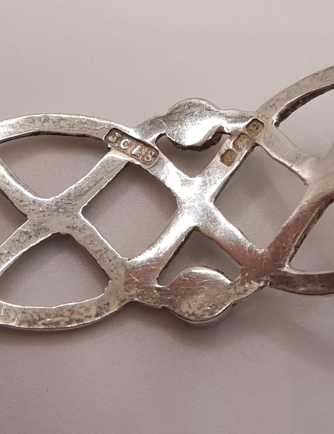 Sterling Silver Antique Bangle by Joseph Cook & Son - Hallmarked 1914