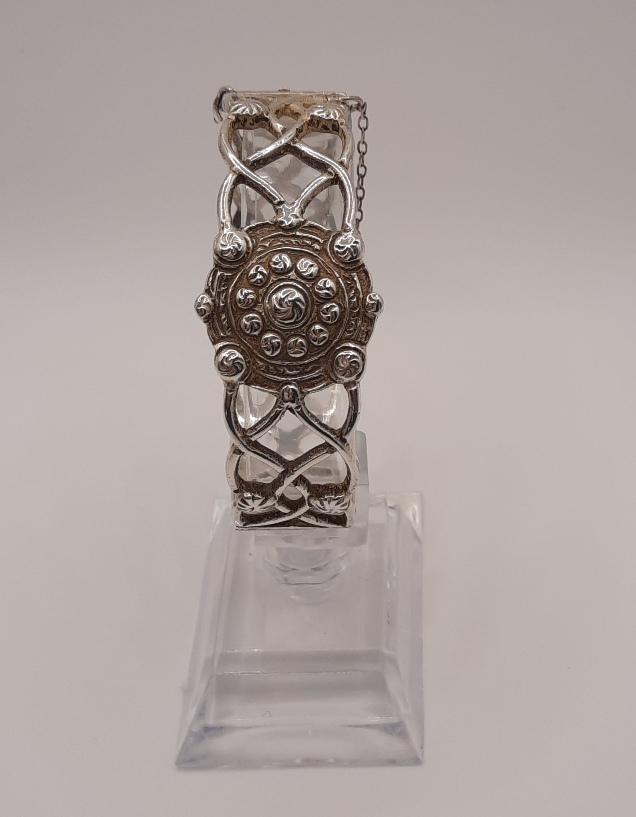 Sterling Silver Antique Bangle by Joseph Cook & Son - Hallmarked 1914