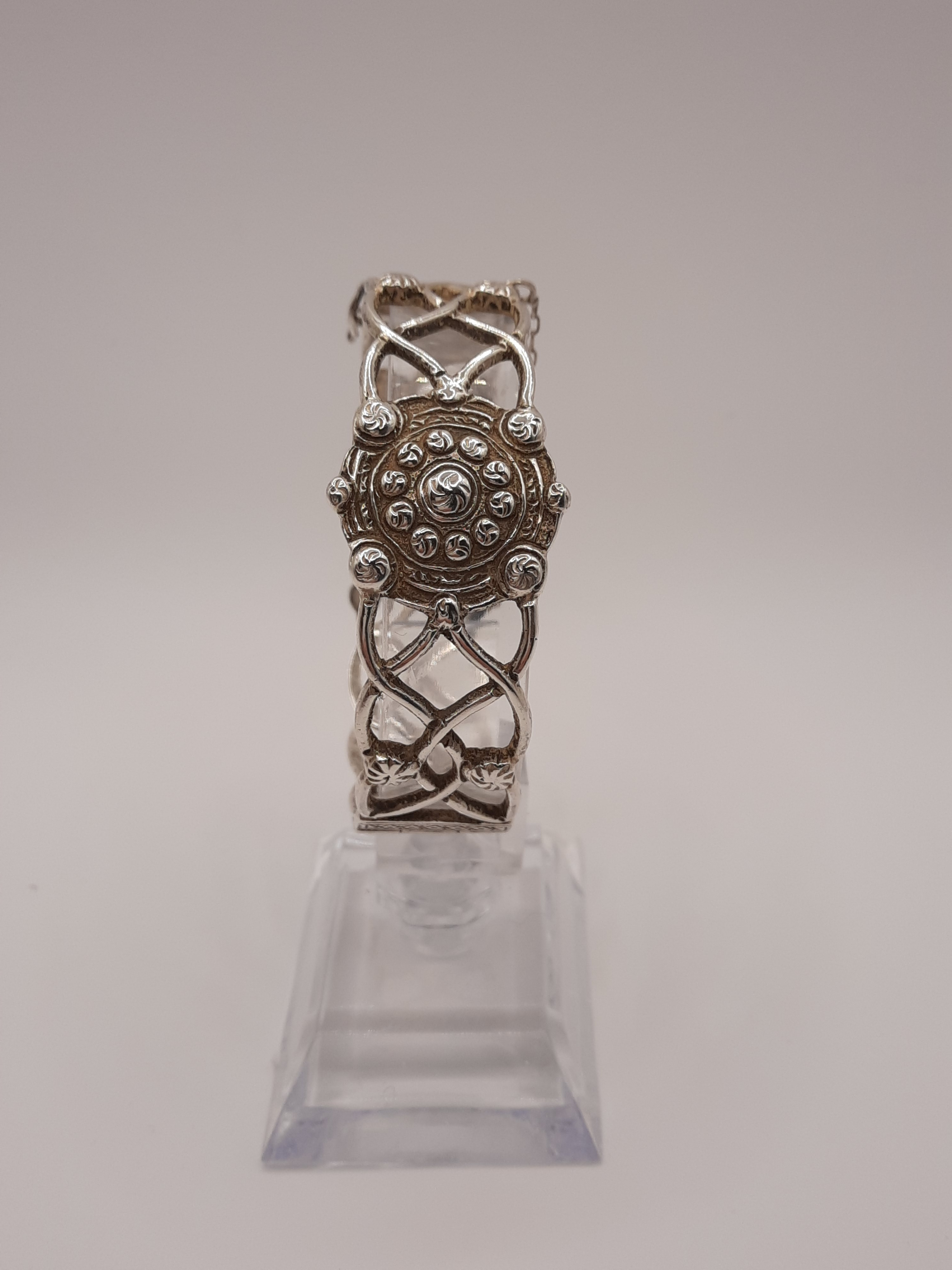 Sterling Silver Antique Bangle by Joseph Cook & Son - Hallmarked 1914