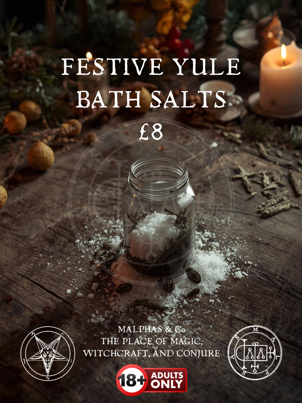 Calming Yule Bath Salts