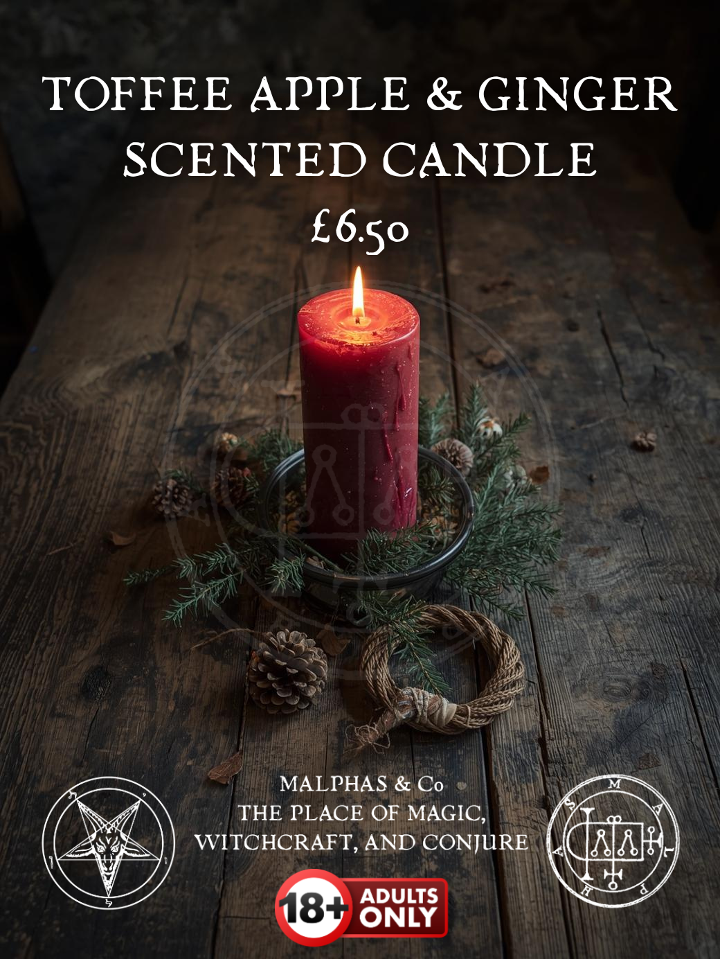 Toffee Apple & Gingerbread Candle