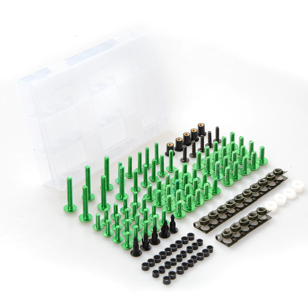 Complete Universal Fairing Bolts Screw Fastener for Suzuki Complete Universal Fairing Bolts Screw Fastener for Suzuki