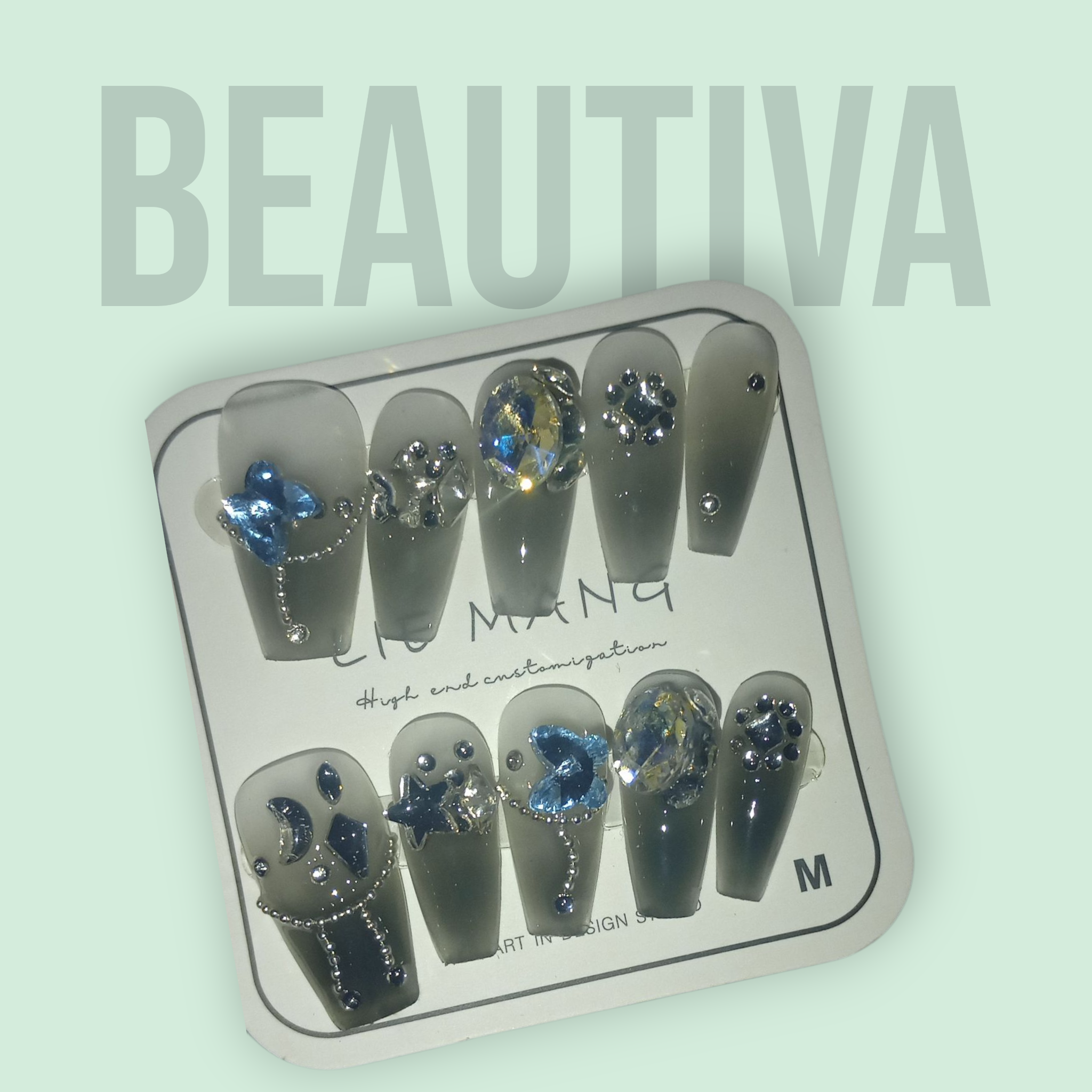 Blue Diamond Butterfly