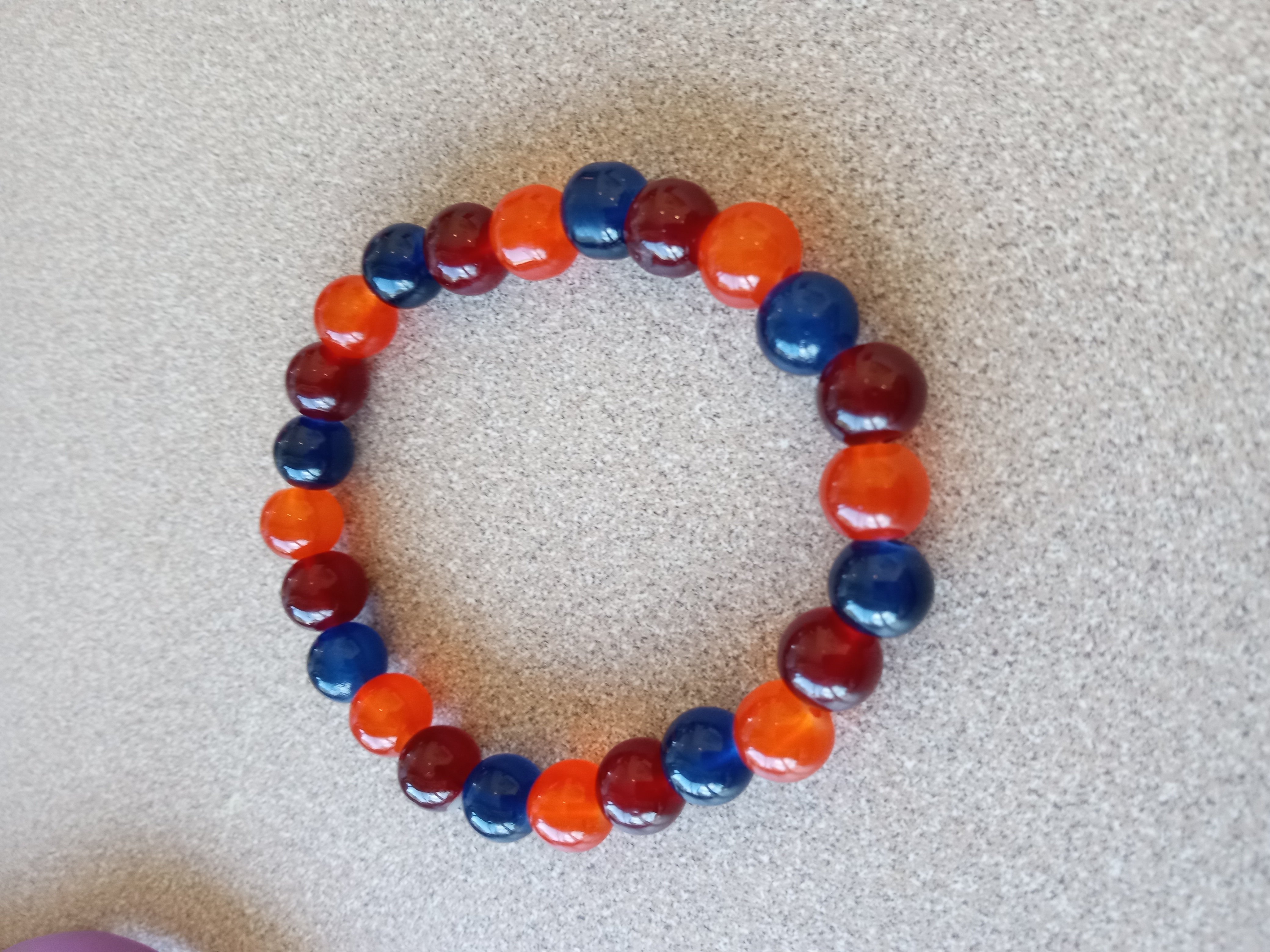 Glass stone bracelets