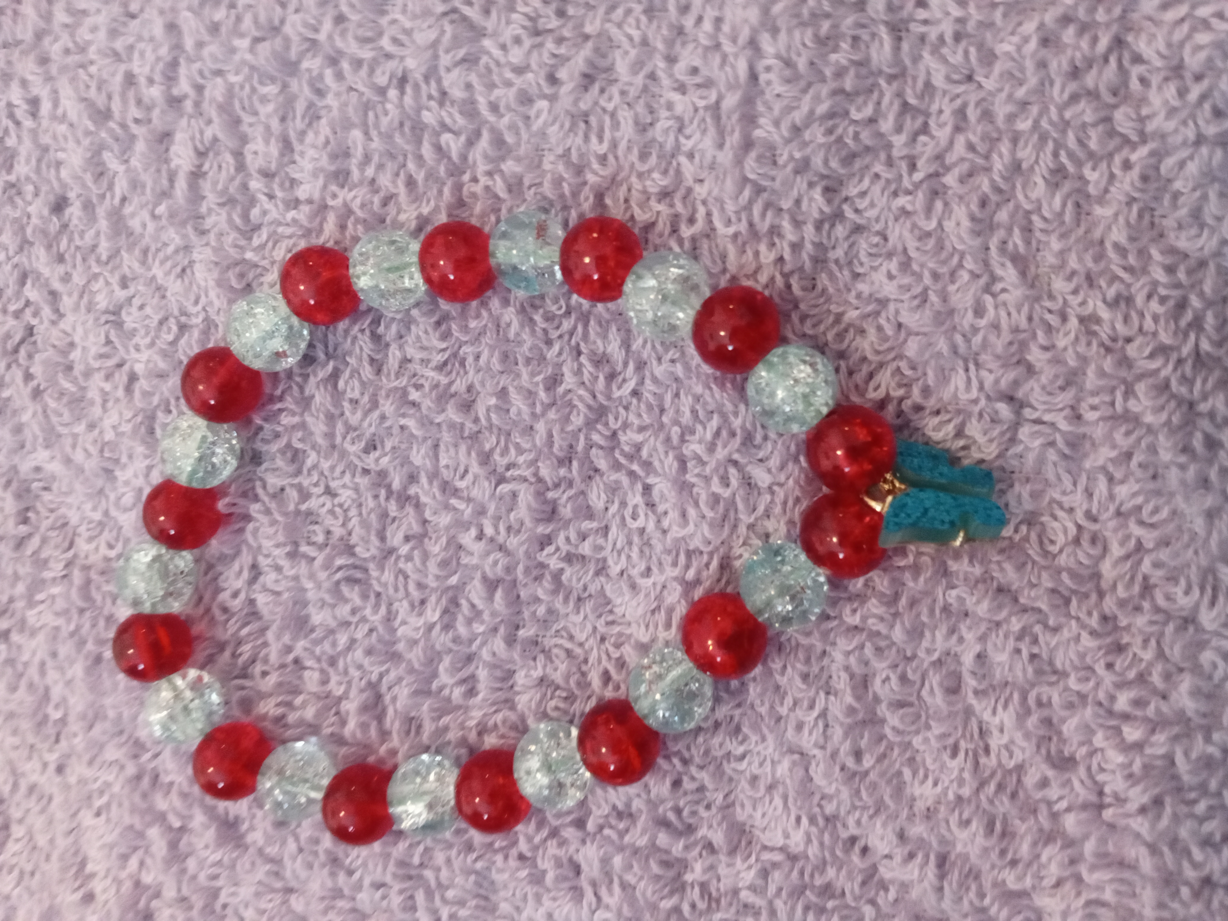 Glass stone bracelets