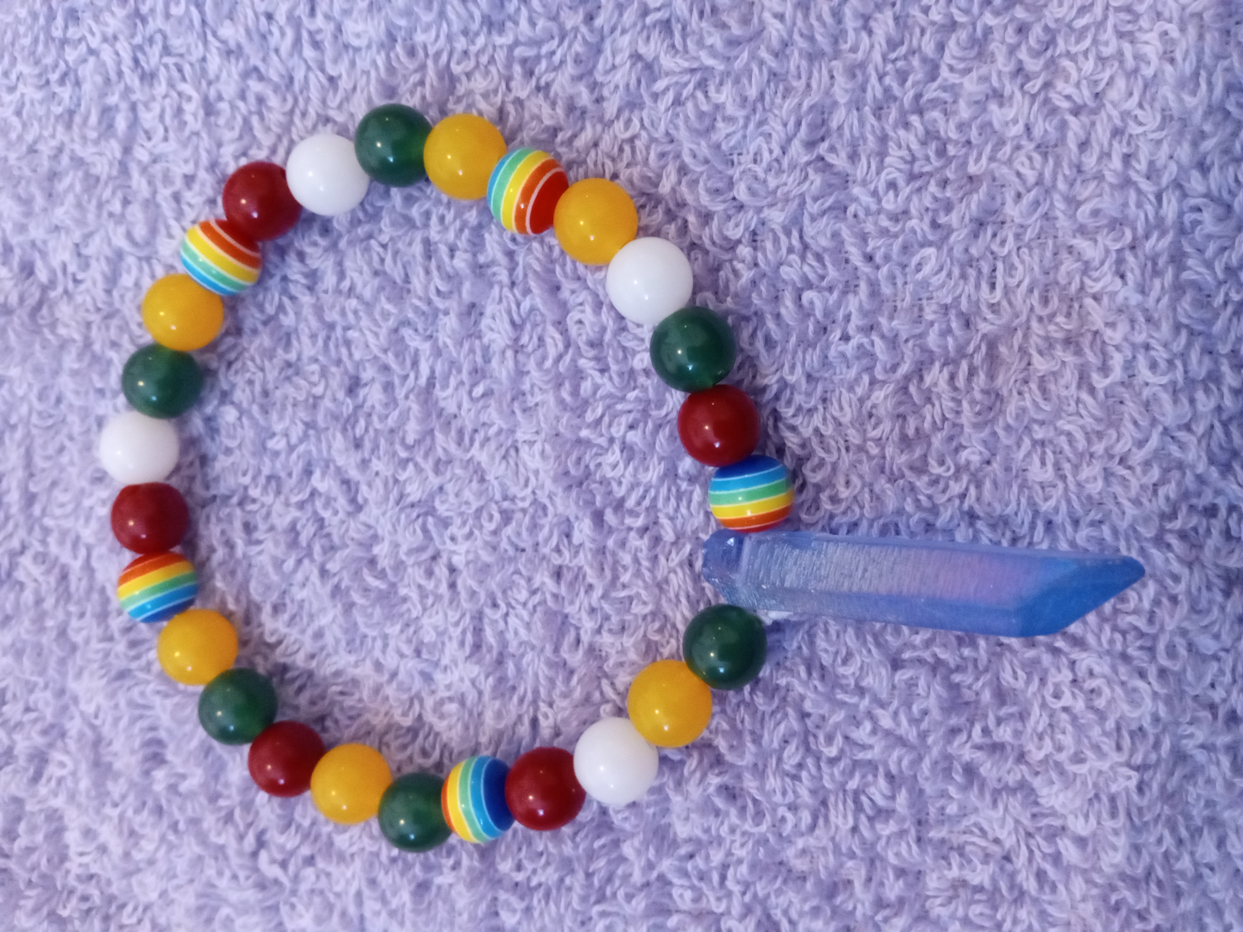 Glass stone bracelets