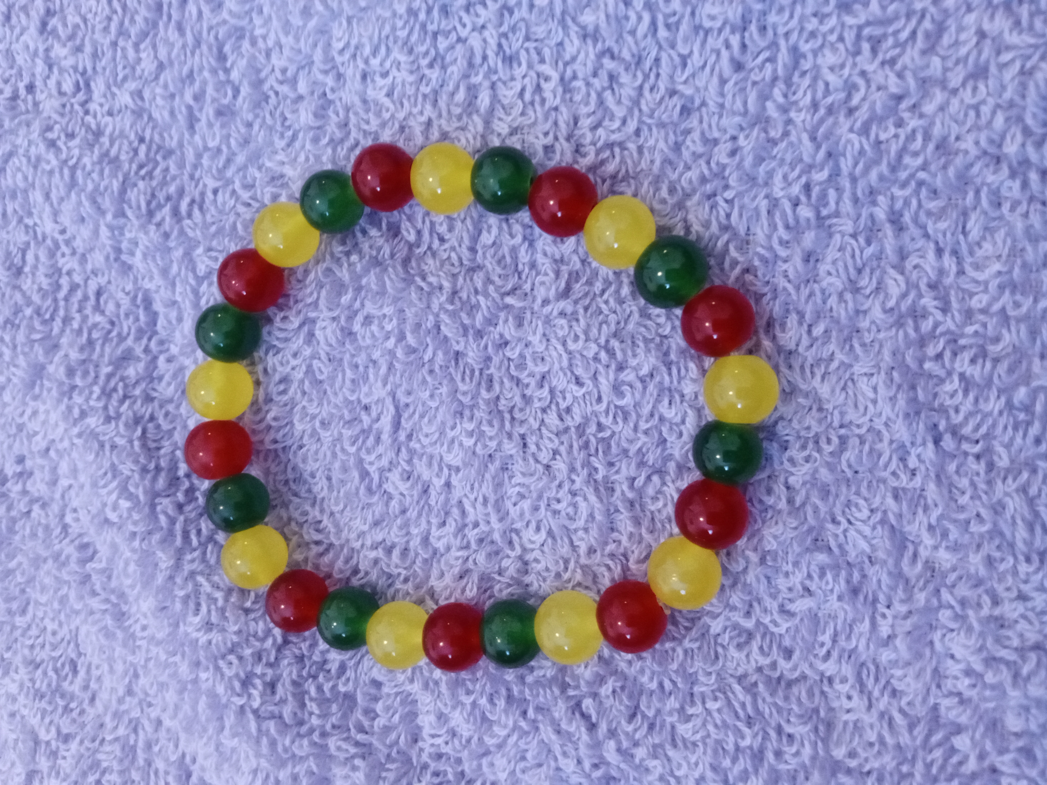 Glass stone bracelets