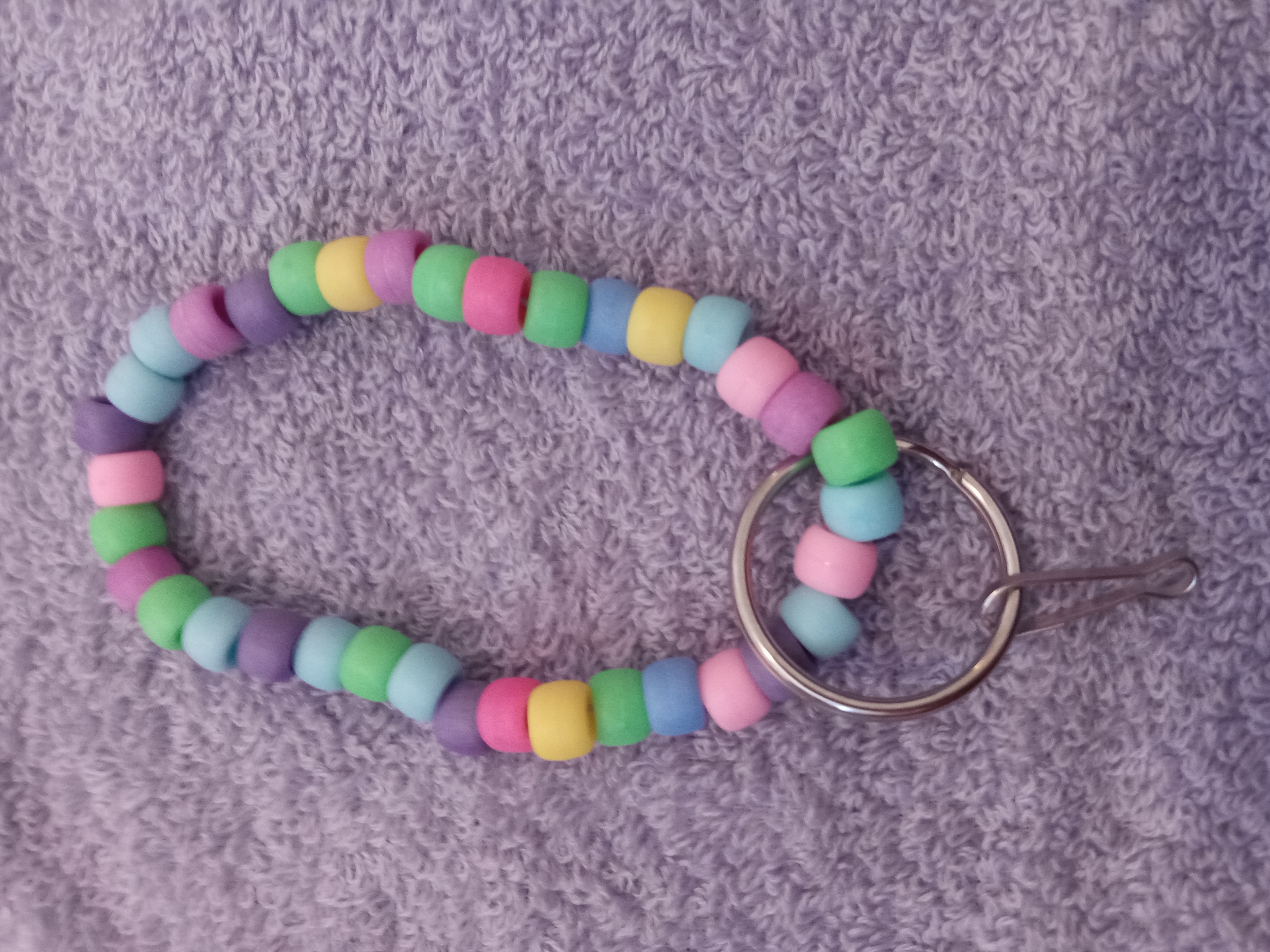 Pony Bead keychains