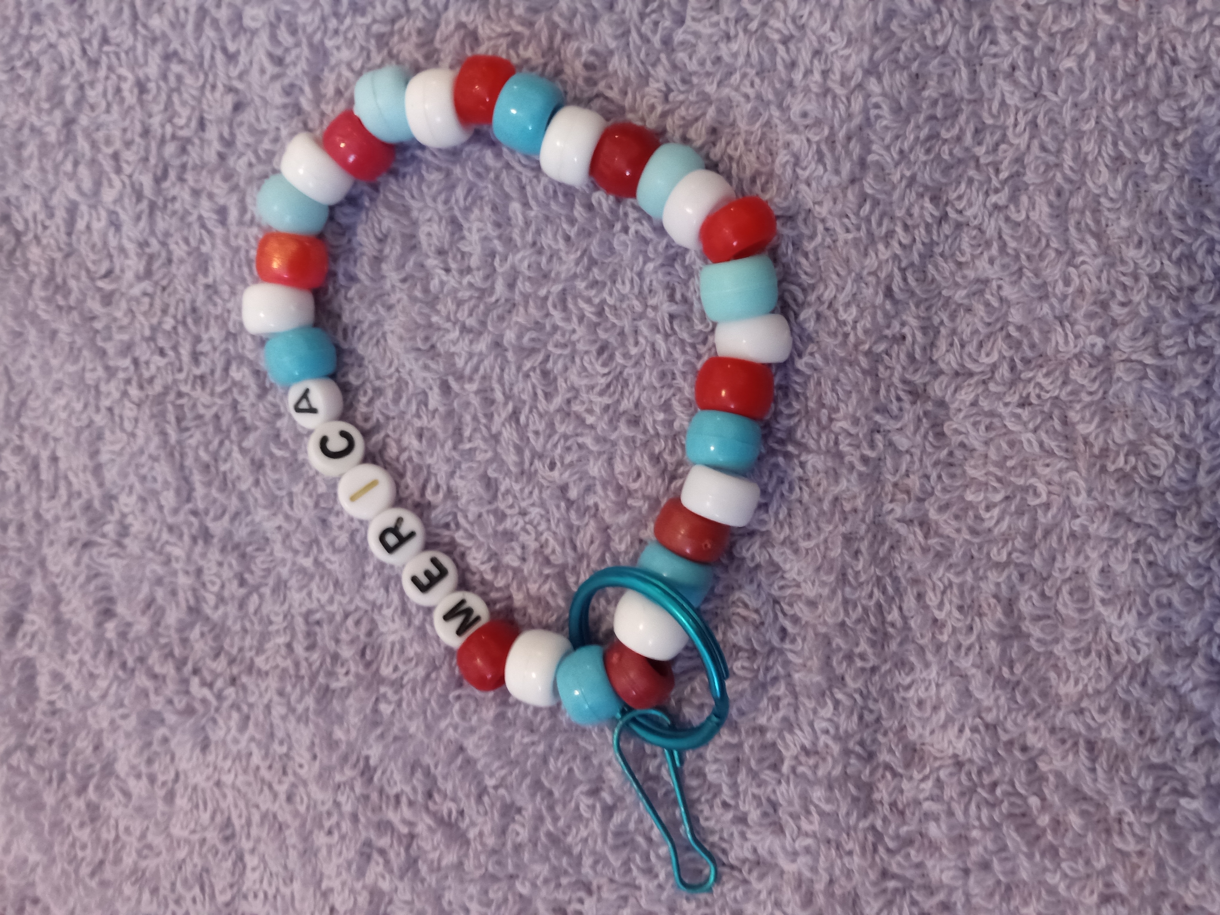 Pony Bead keychains