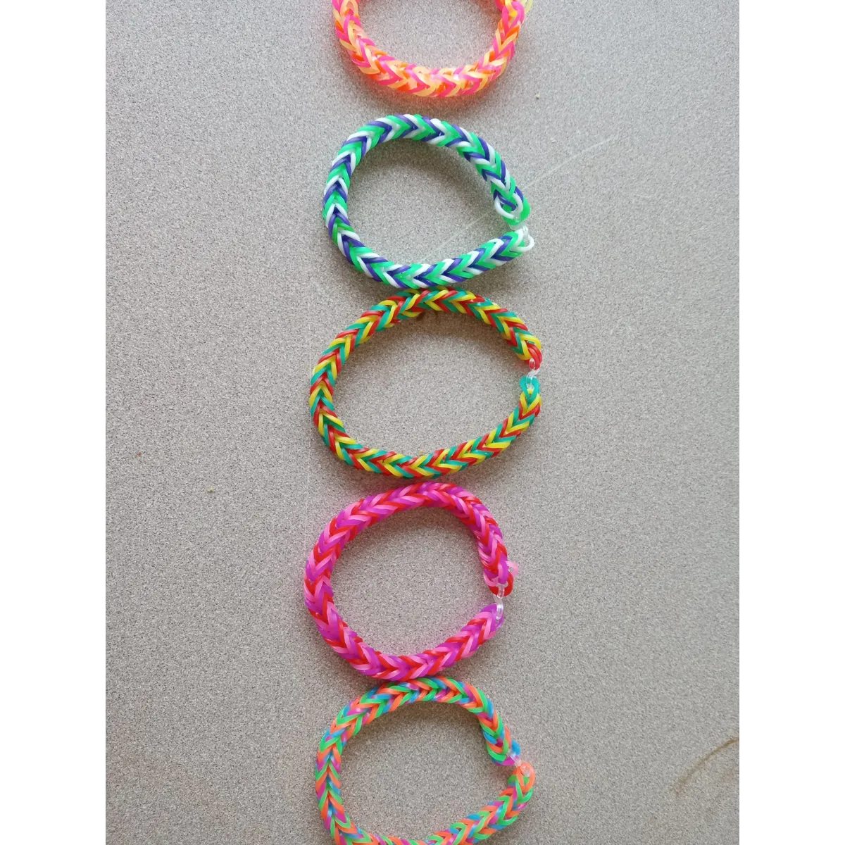Loom Band Bracelets part 2