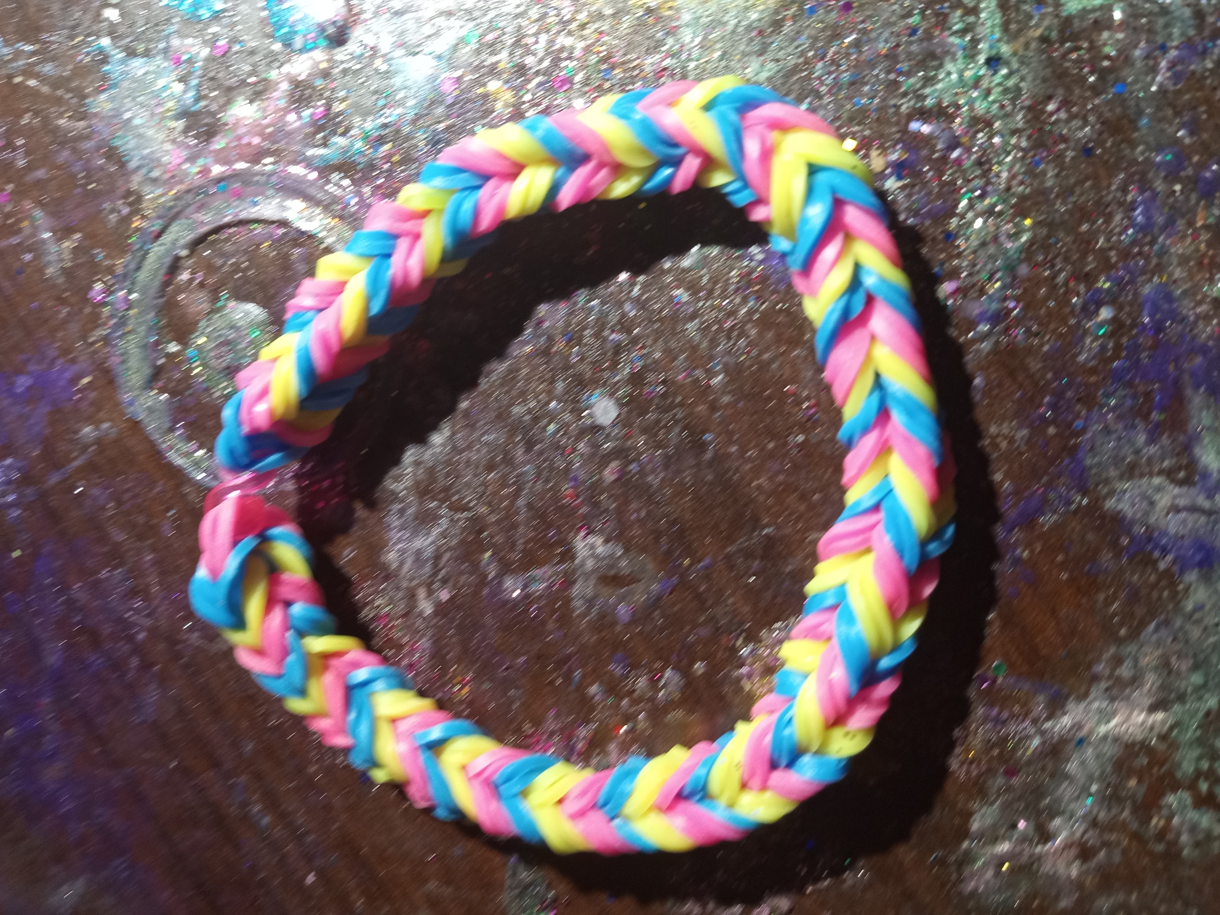 Double Fishtail Loom Band Bracelets