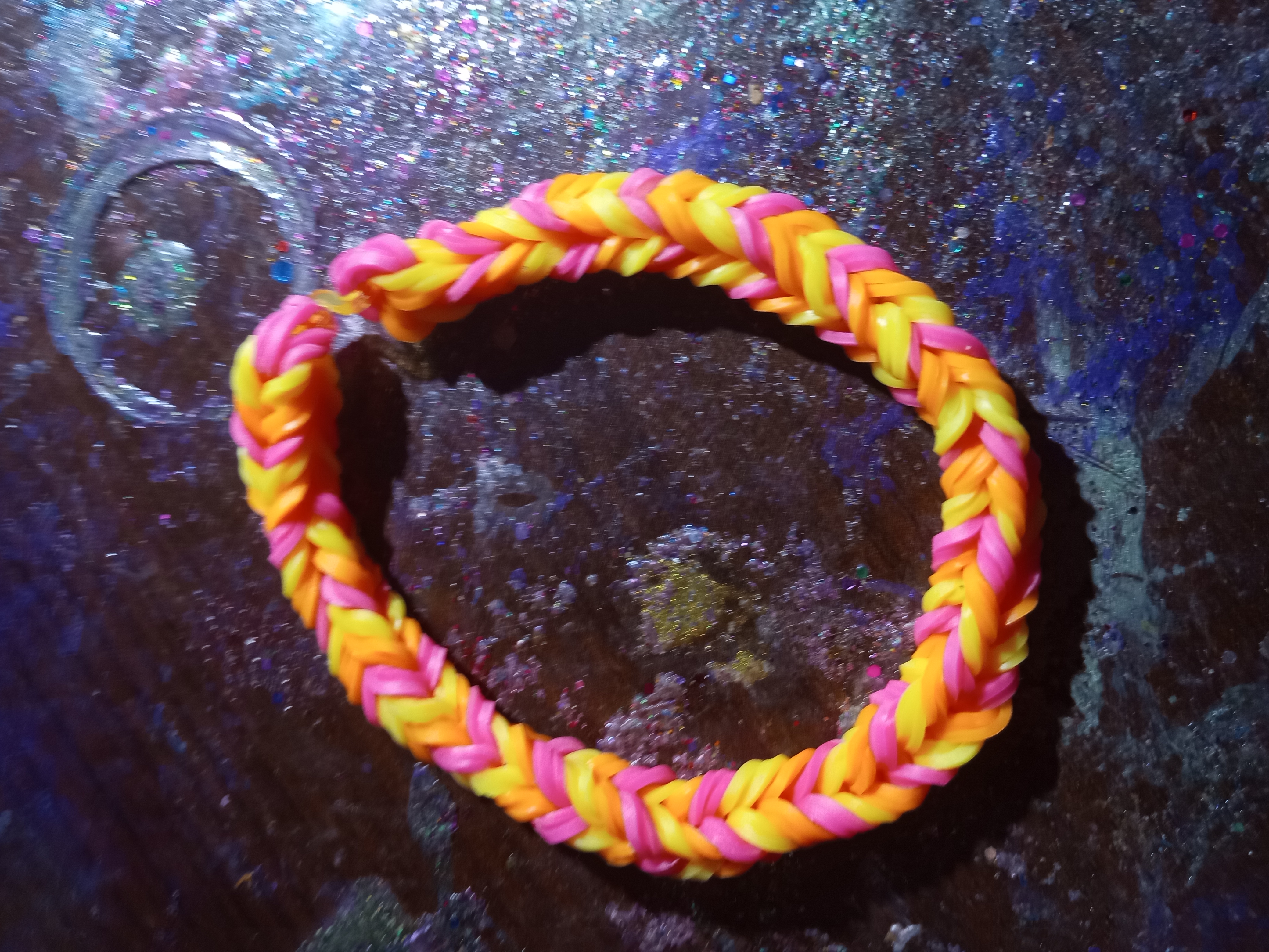 Double Fishtail Loom Band Bracelets
