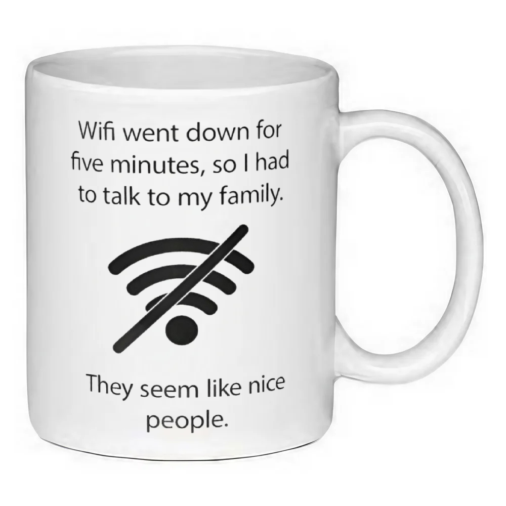 Custom Printed Funny 11oz Ceramic Coffee Mug/Tea Cup