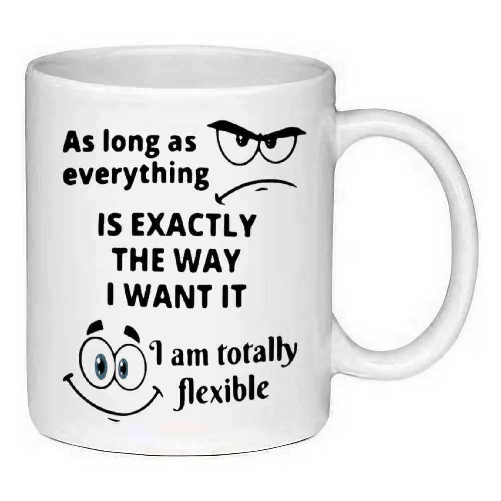 Custom Printed Funny 11oz Ceramic Coffee Mug/Tea Cup