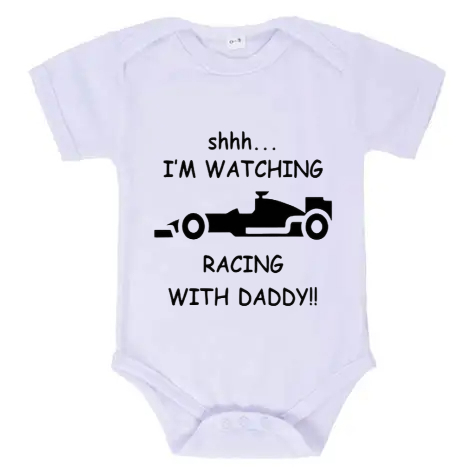 Funny Novelty White Babygro available in 4 sizes