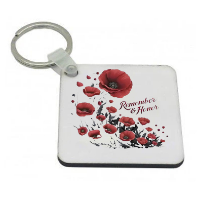 MDF Square Keyring - MDF11