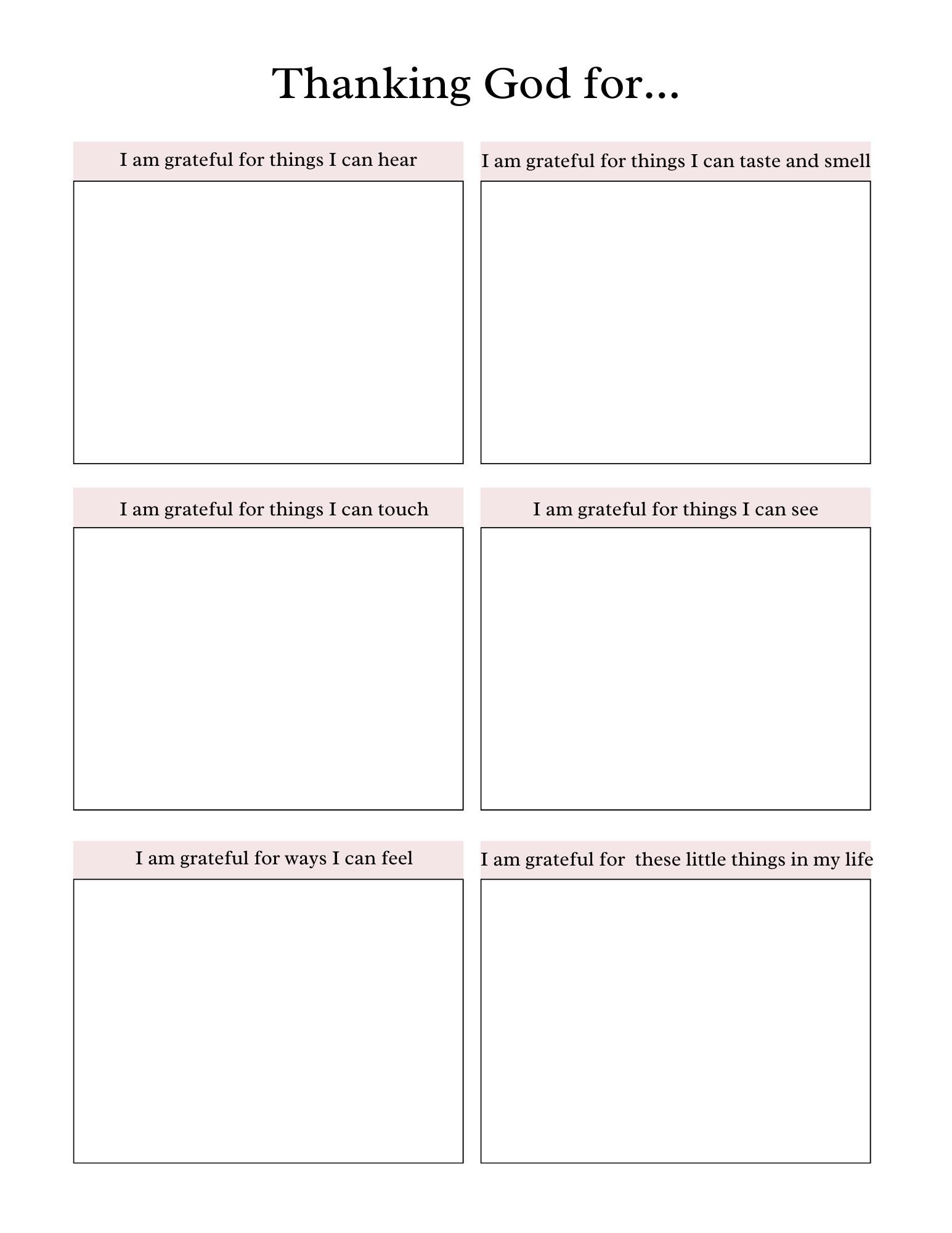 Prayer Journal: minimalistic design, printable, for daily prayer time and prayer requests