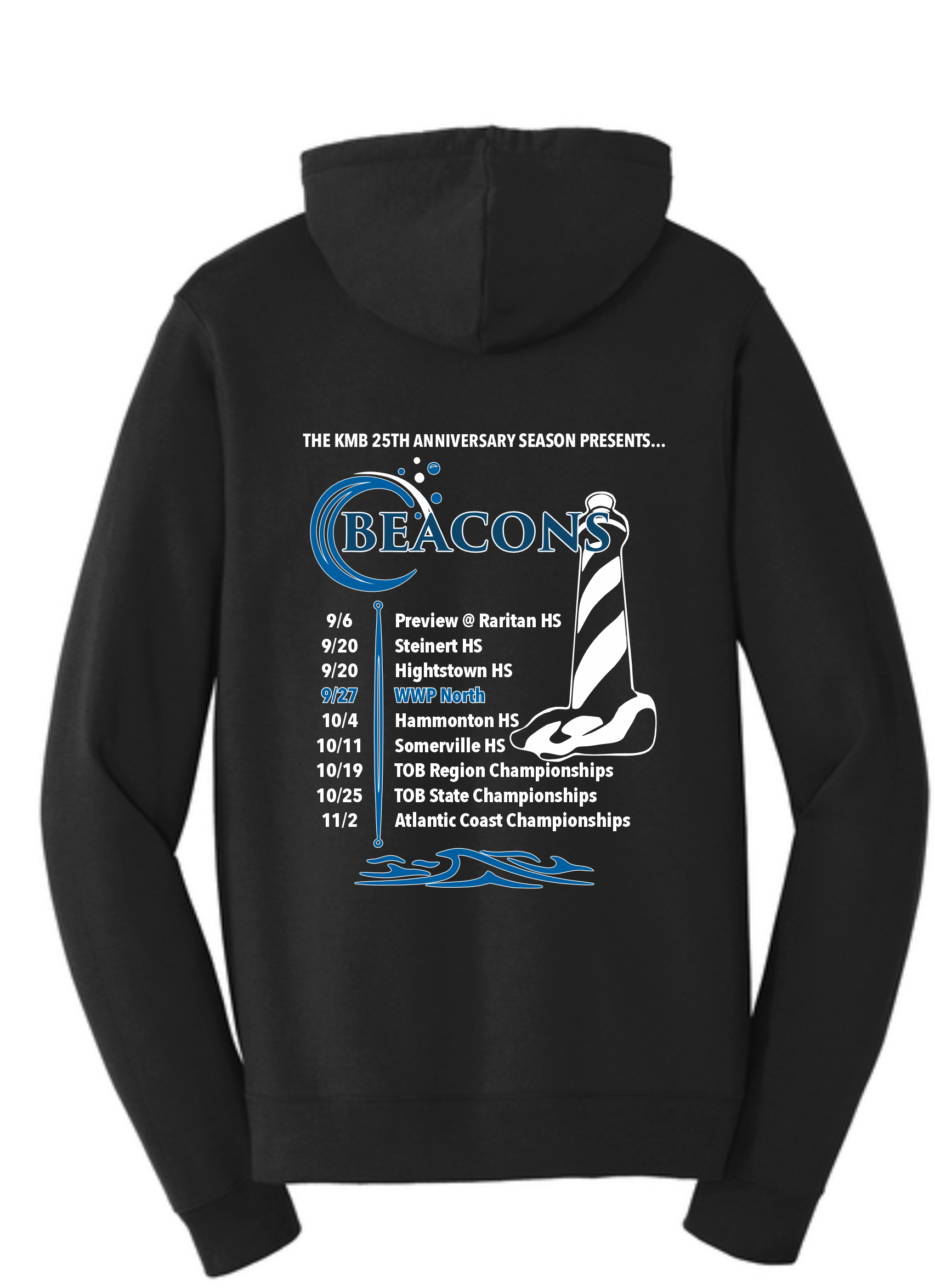 Beacons Black Fleece Hooded Sweatshirt