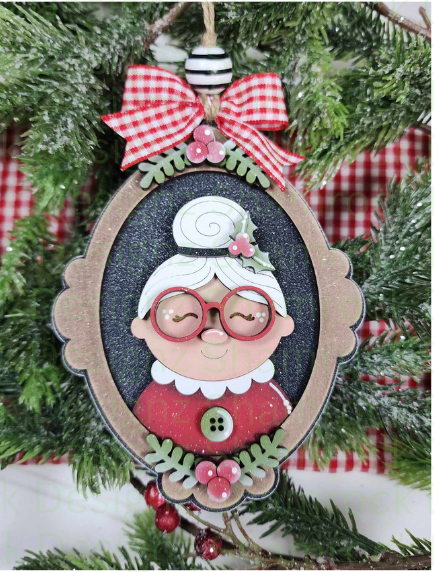 Mrs. Claus Ornaments