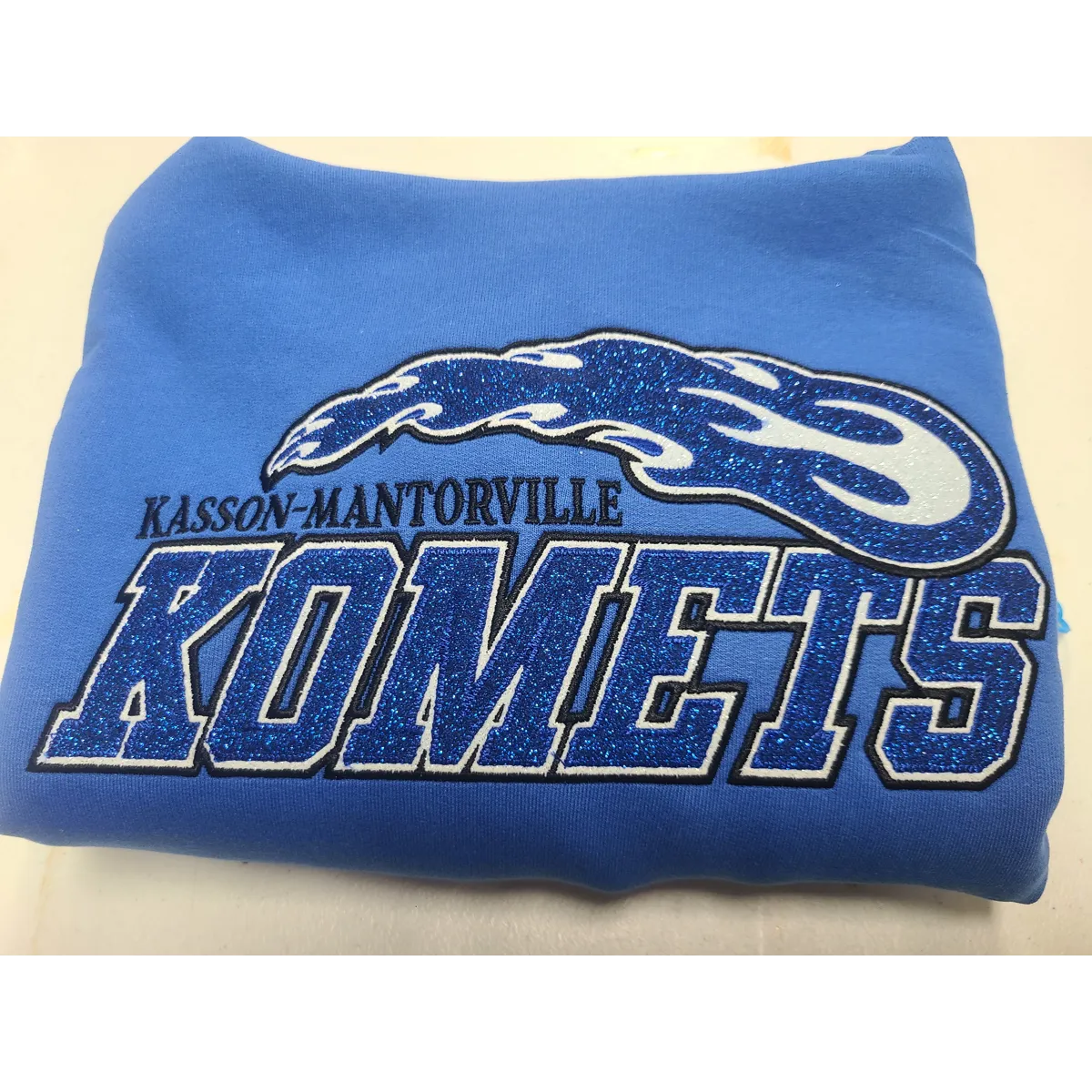 Youth Glitter Applique Sweatshirt