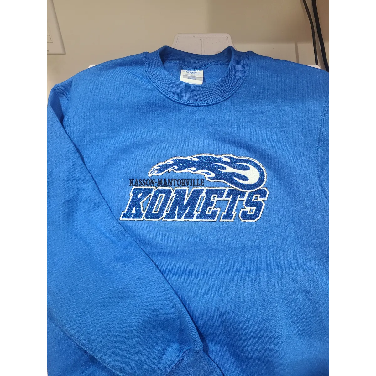 Youth Glitter Applique Sweatshirt