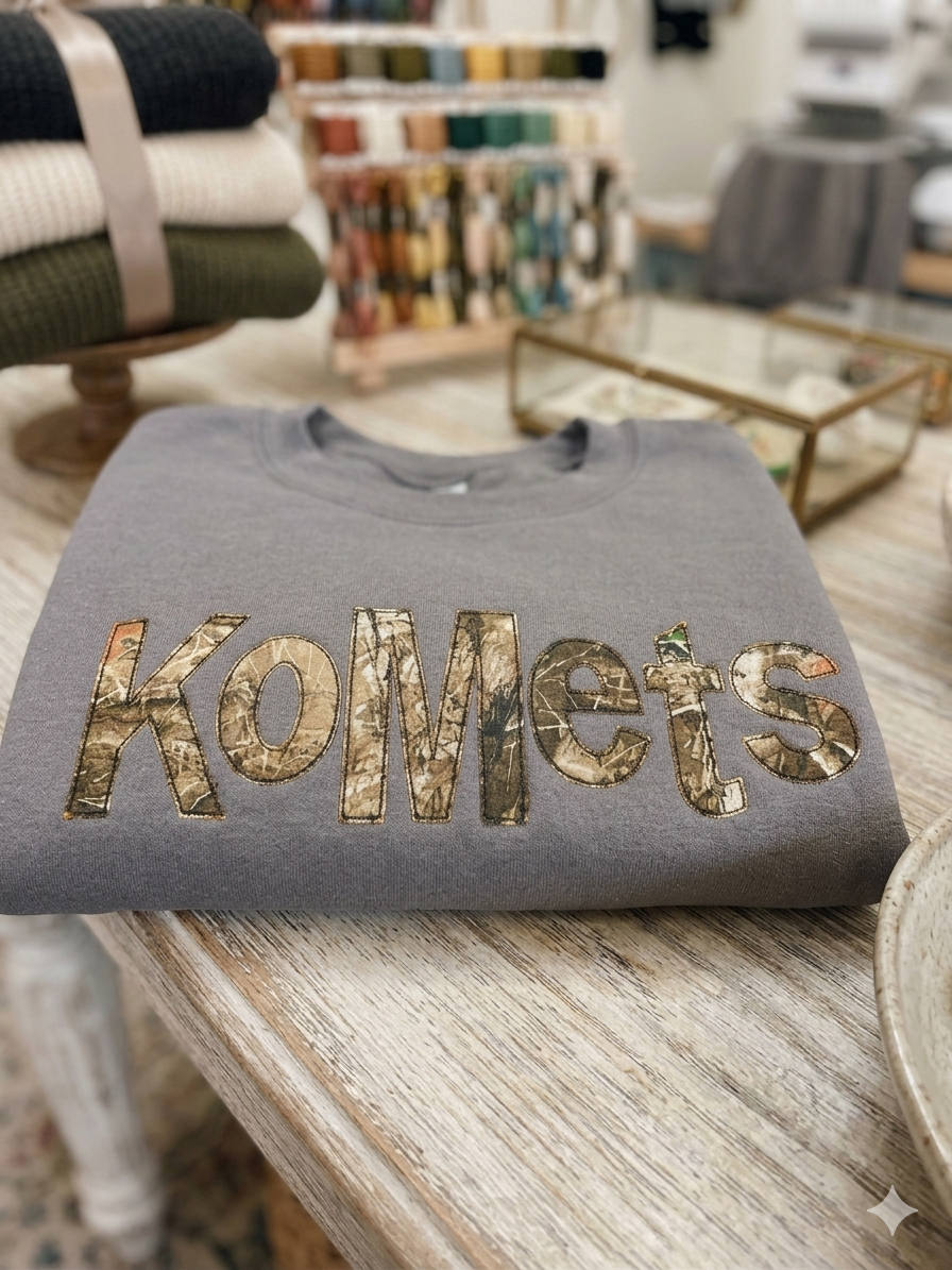 Camo Applique