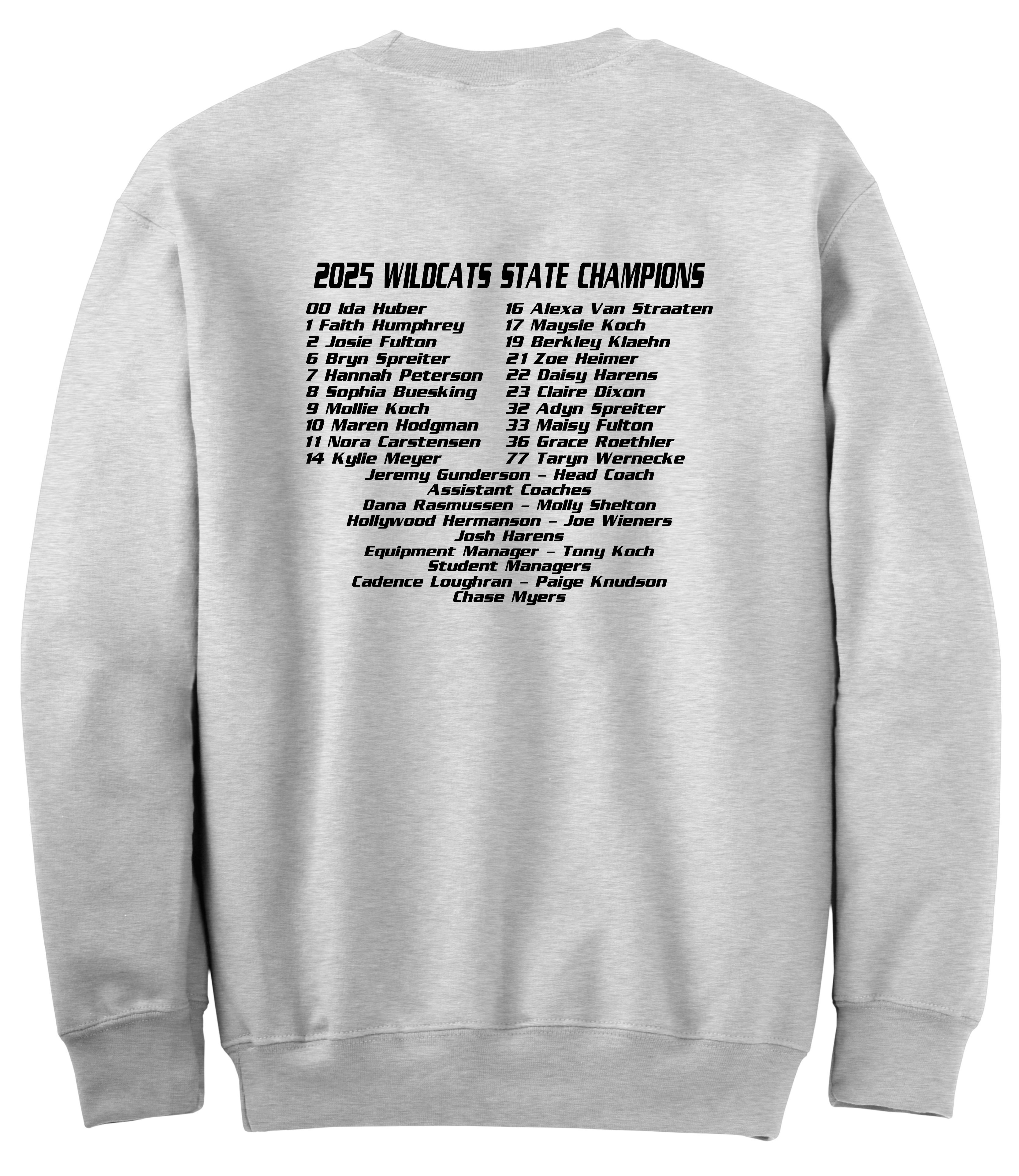 2025 WilDCats Champion Shirt