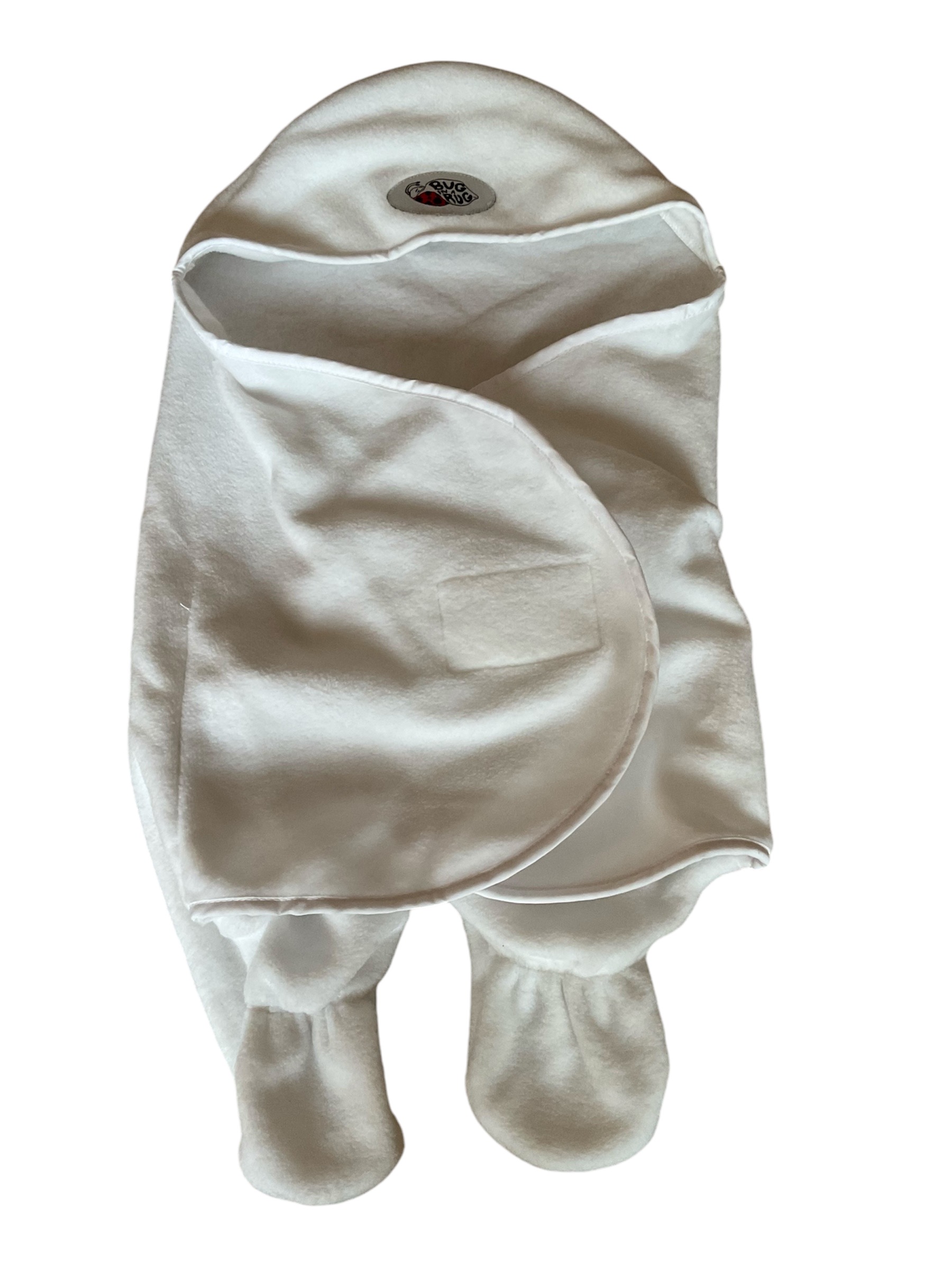 Big in a Rug 0-3 months white