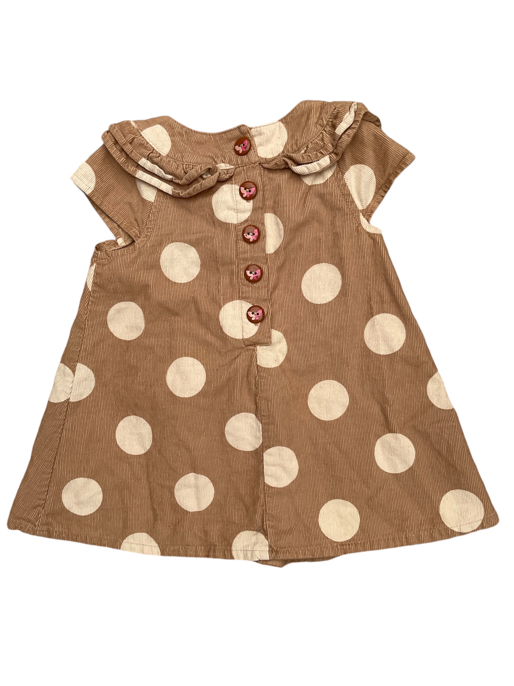 Next baby girl cord dress 3-6 months