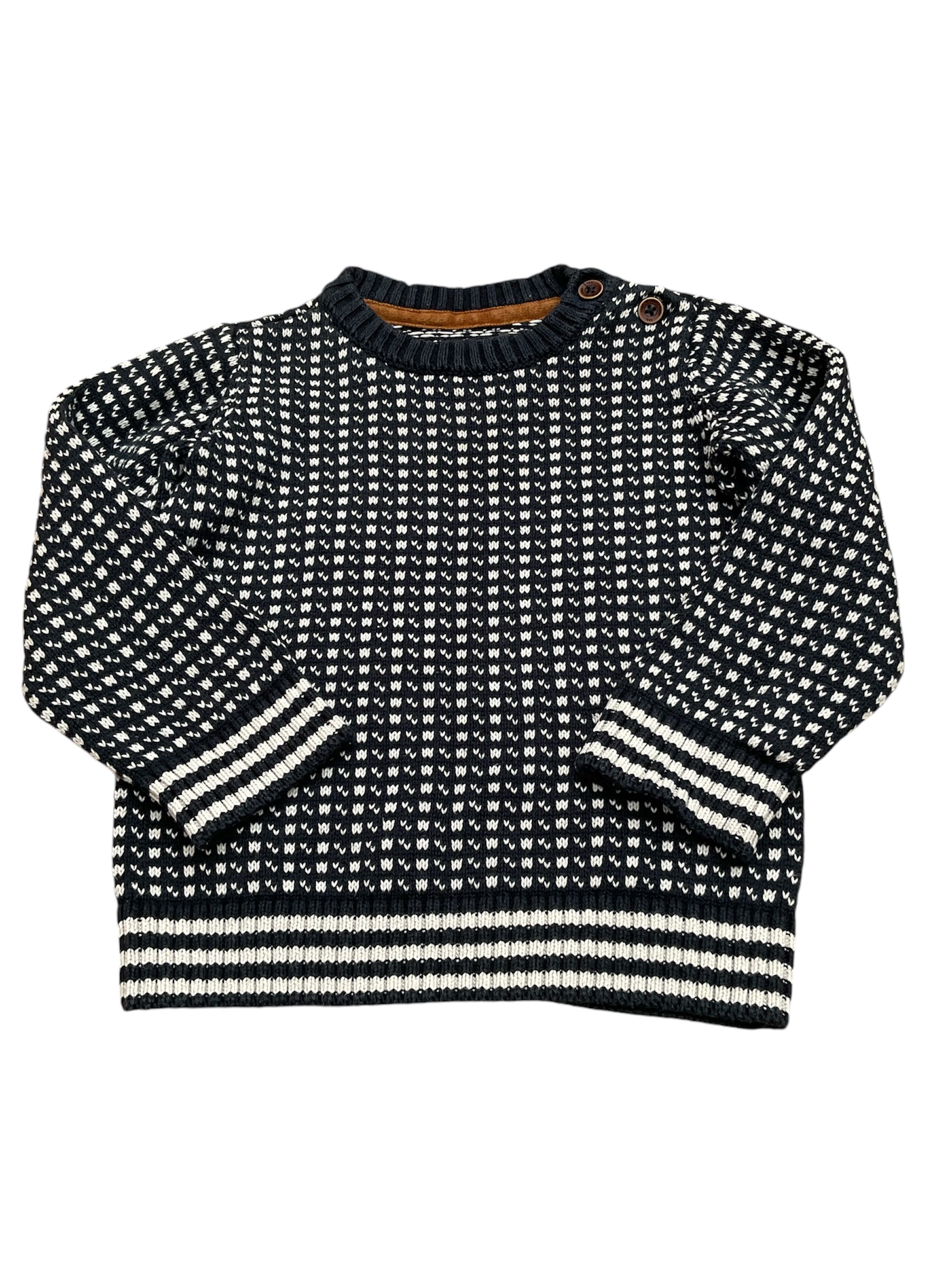 Boys Logg cotton jumper 18-24 months