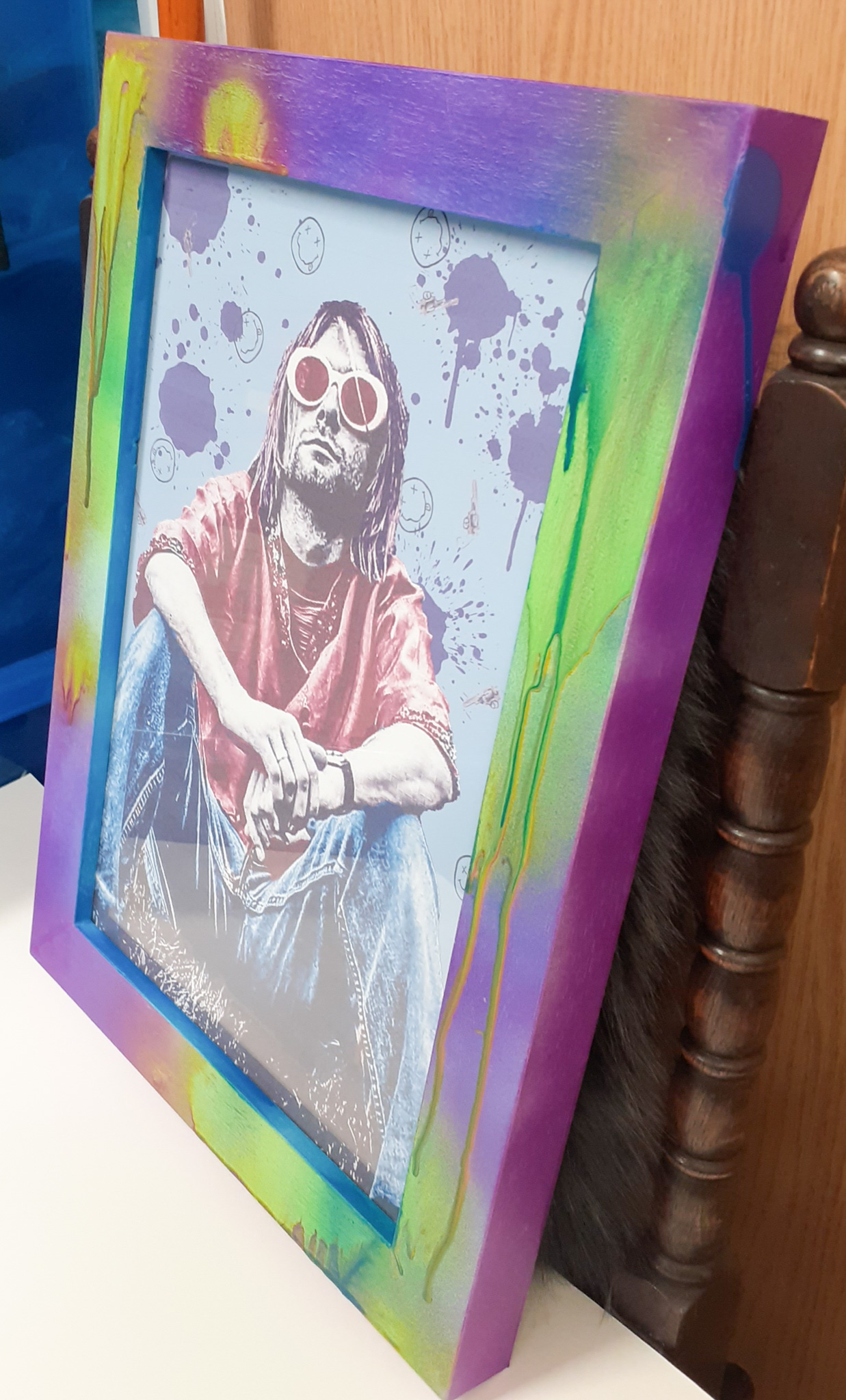 Kurt Cobain FunkJunk Art
