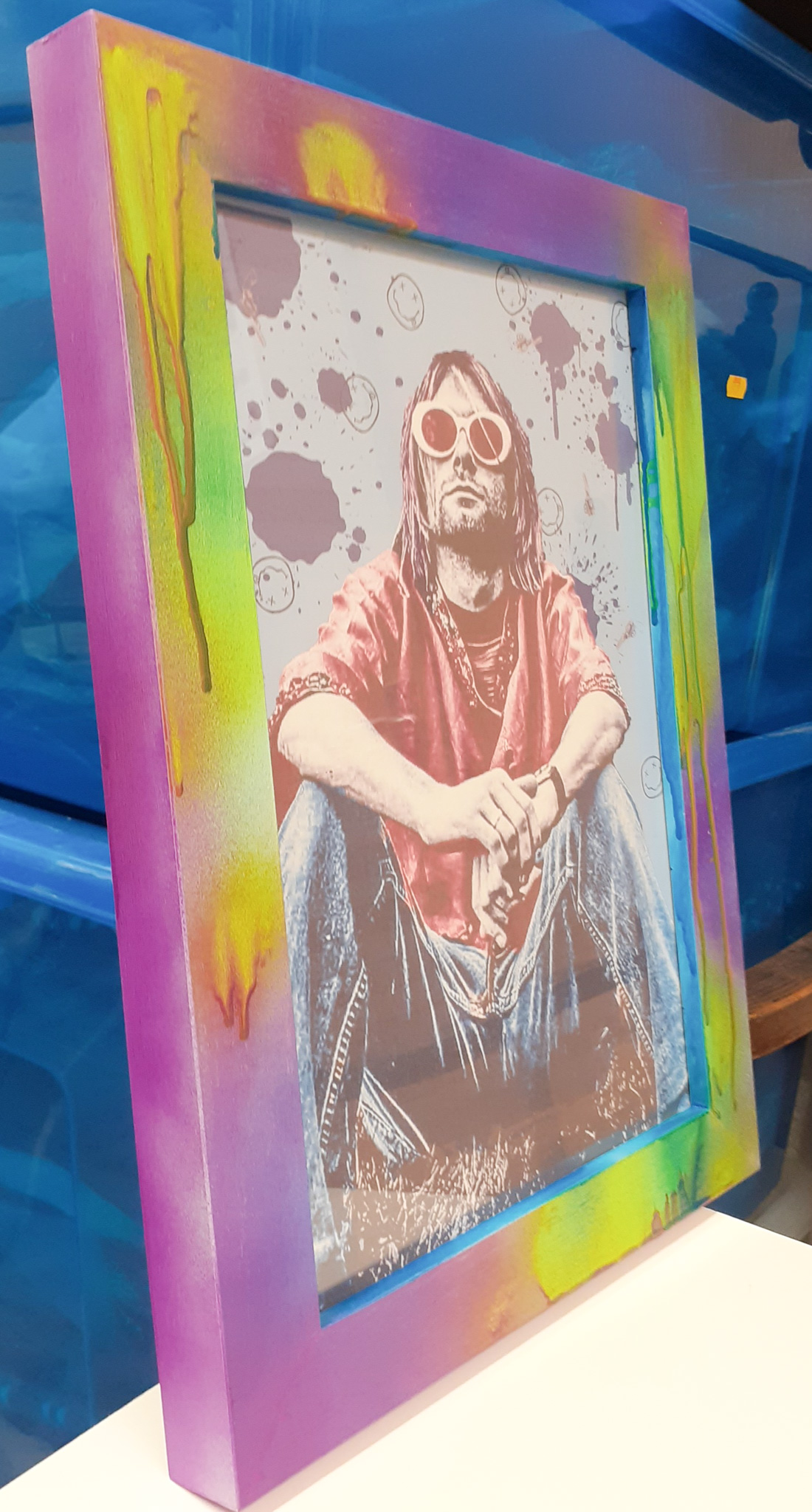 Kurt Cobain FunkJunk Art