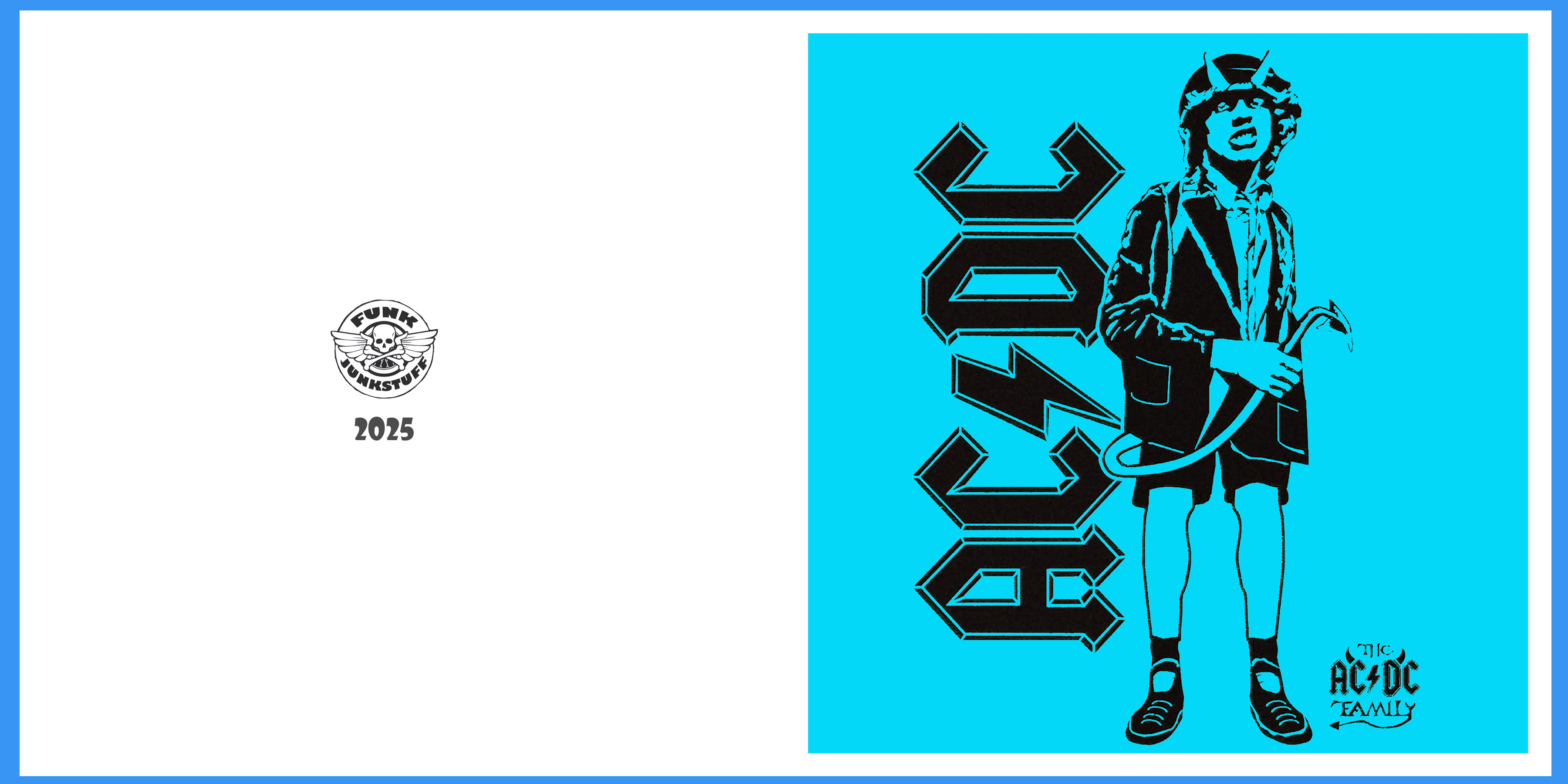 AC/DC Devil Greeting Card