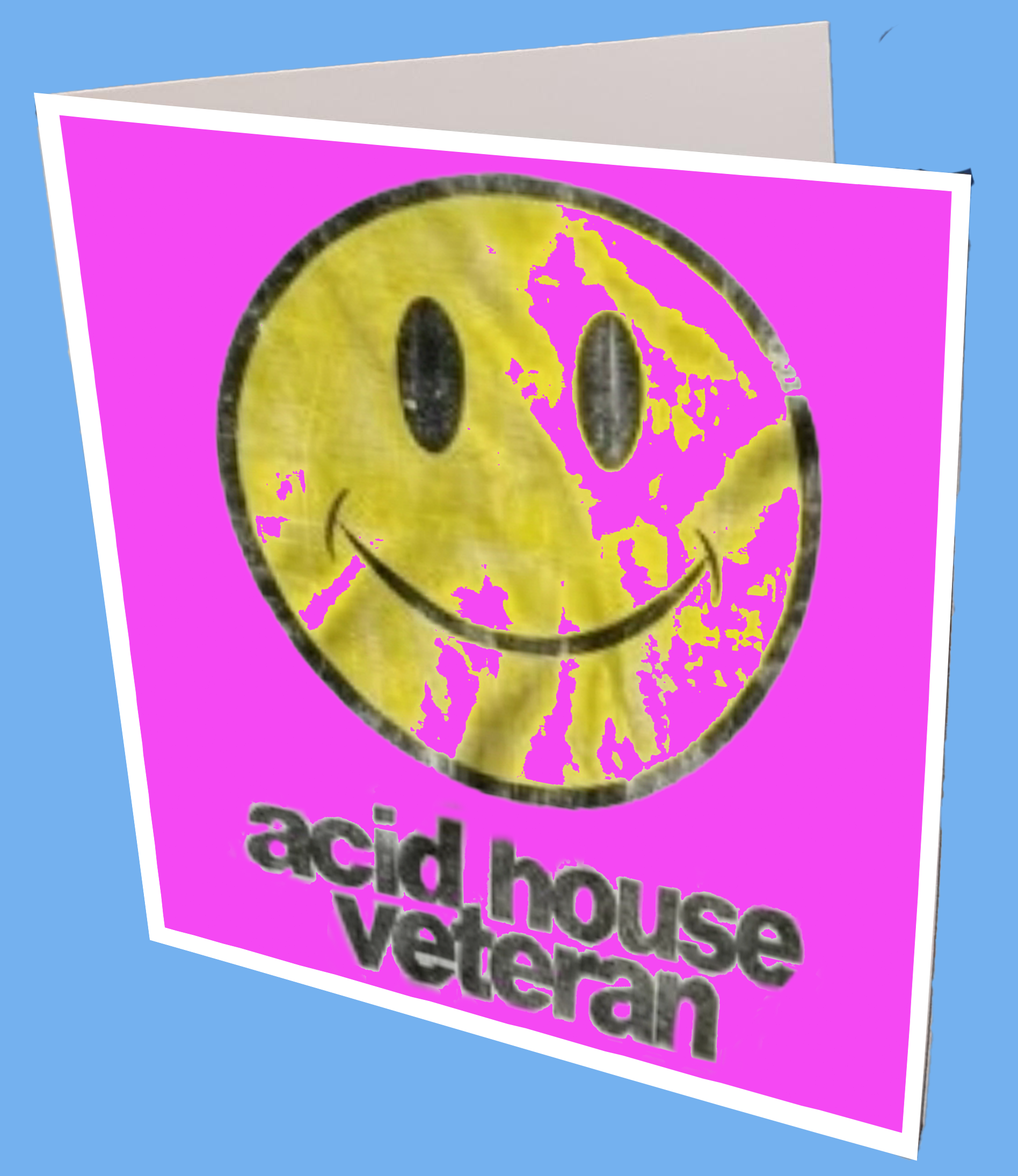 Acid House veterans Greeting Card
