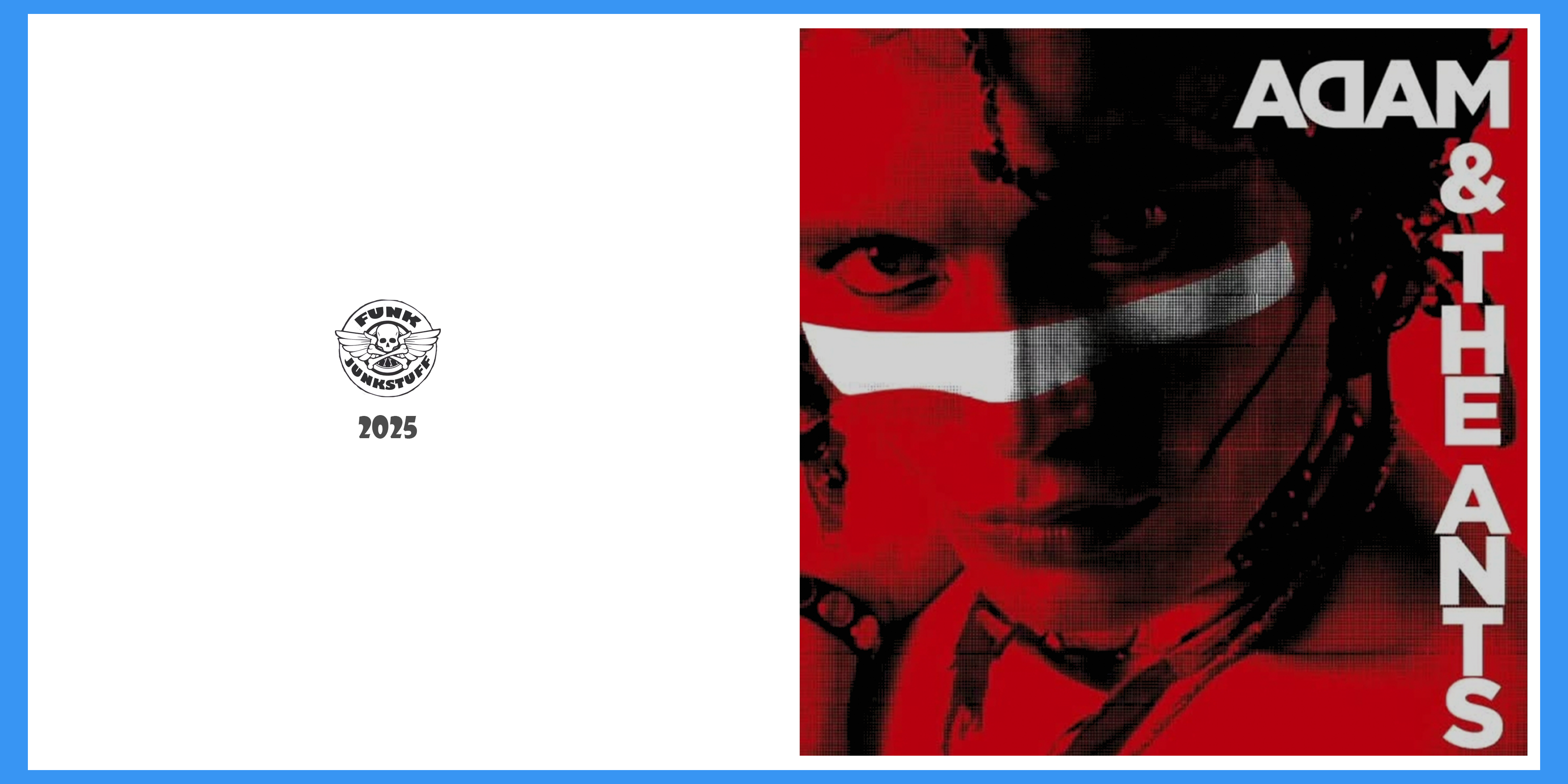 Adam &the Ants Greeting Card