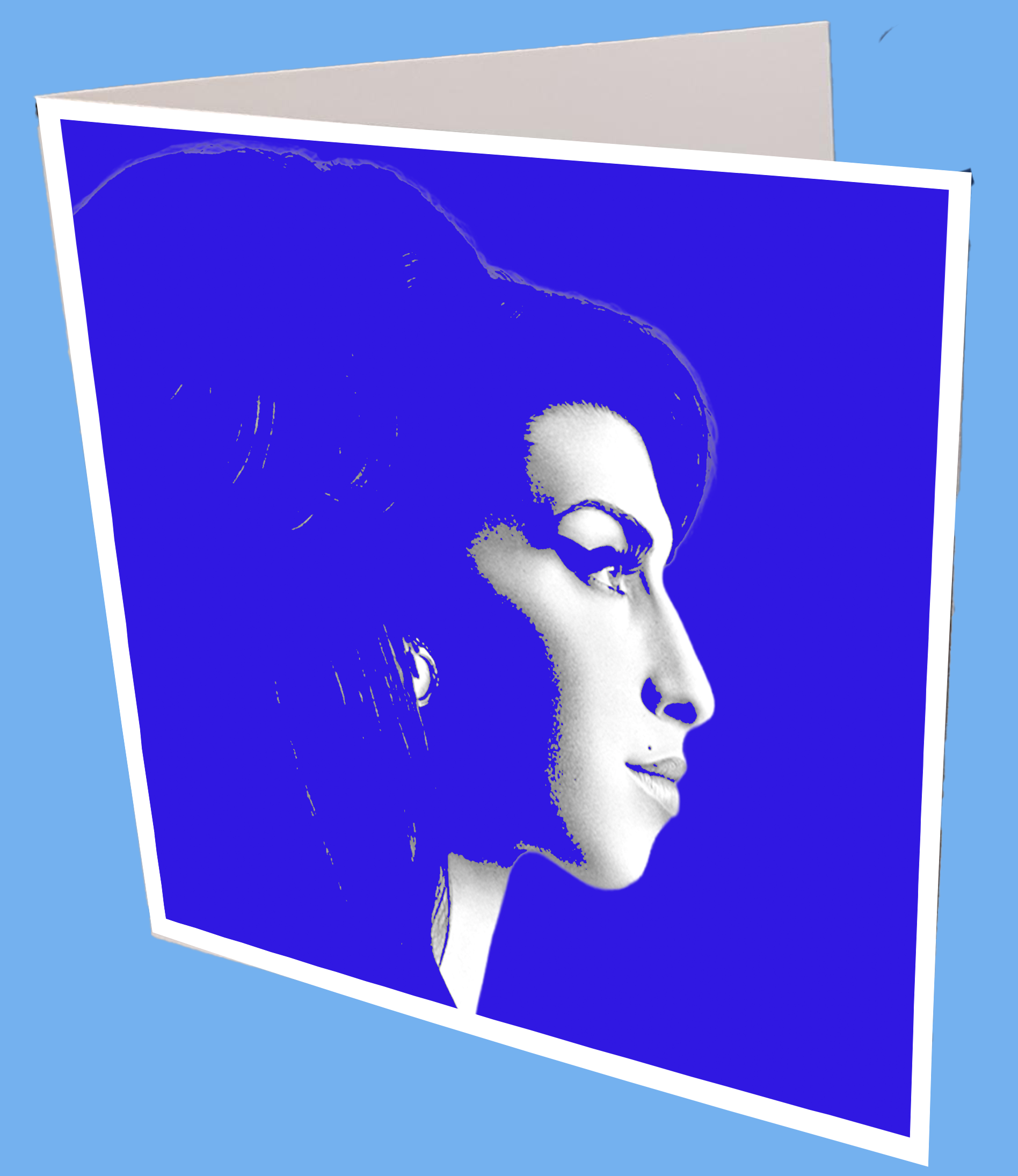 Amy Winehouse Greeting Card