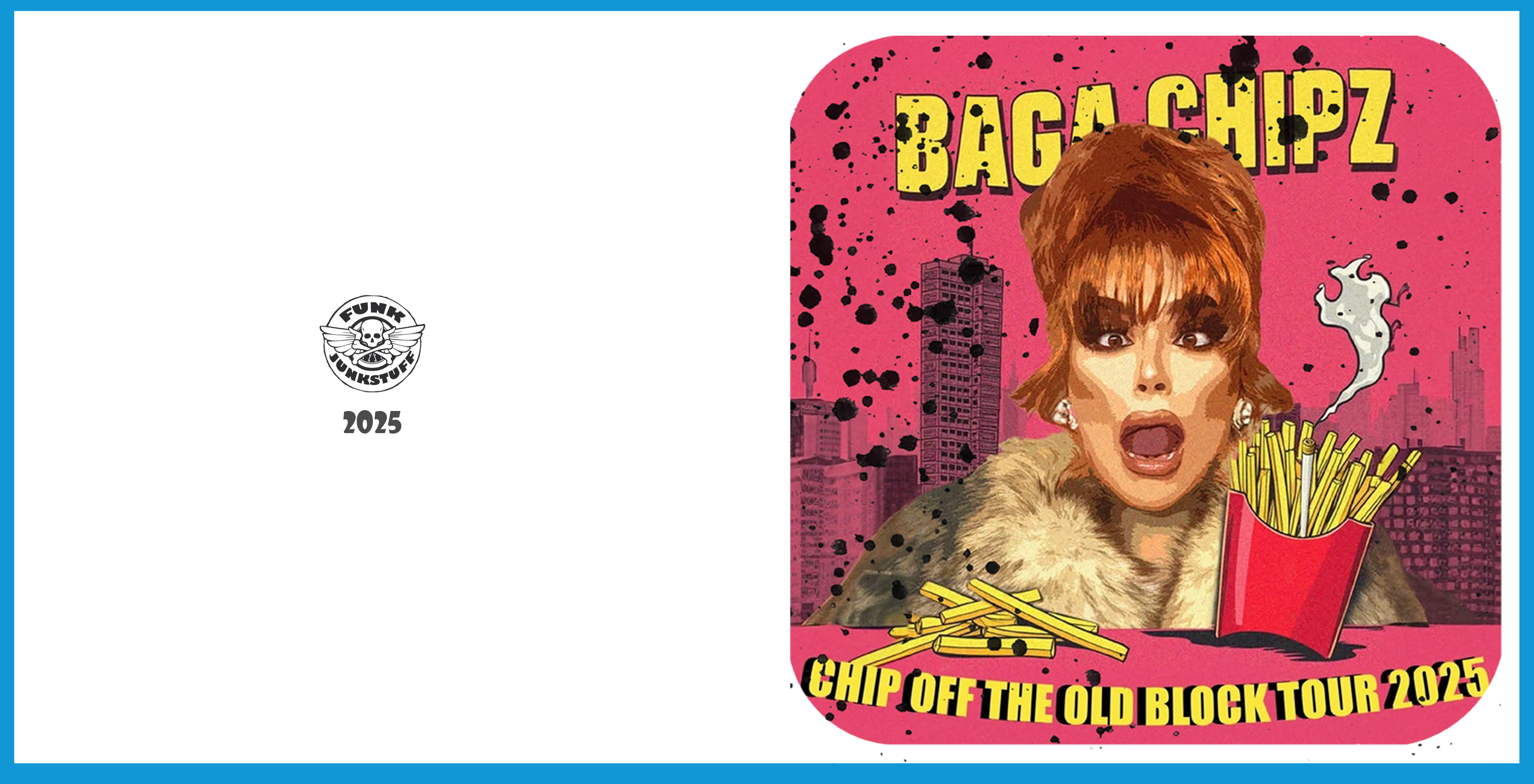 Baga Chipz Greeting Card