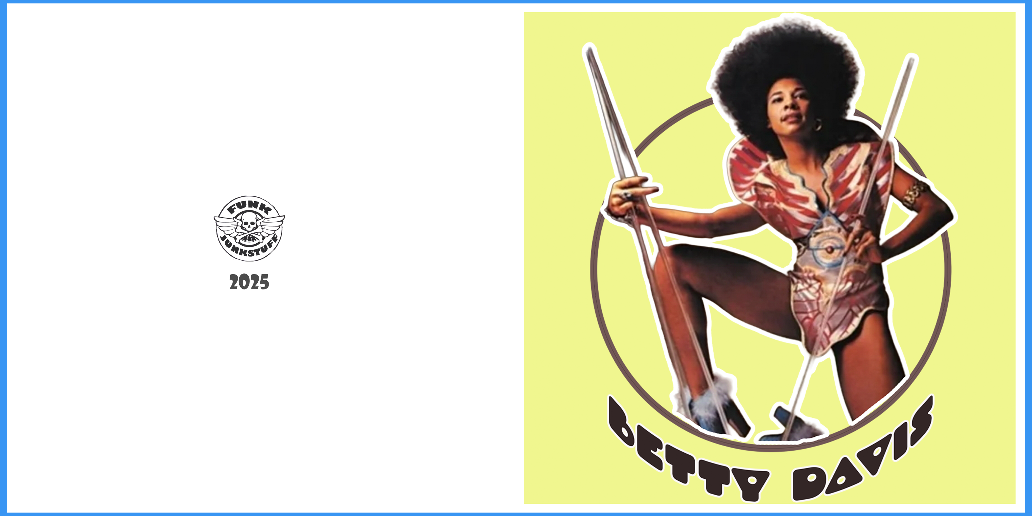 Betty Davis Greeting Card