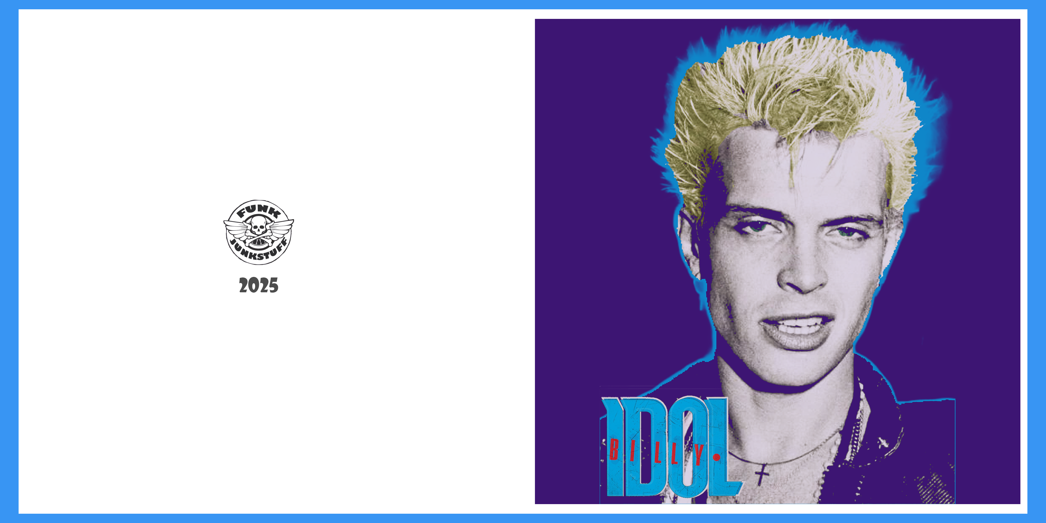 Billy Idol Greeting Card