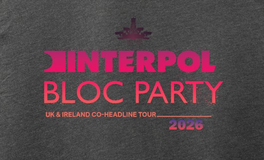 Interpol Bloc Party UK & Ireland Tour