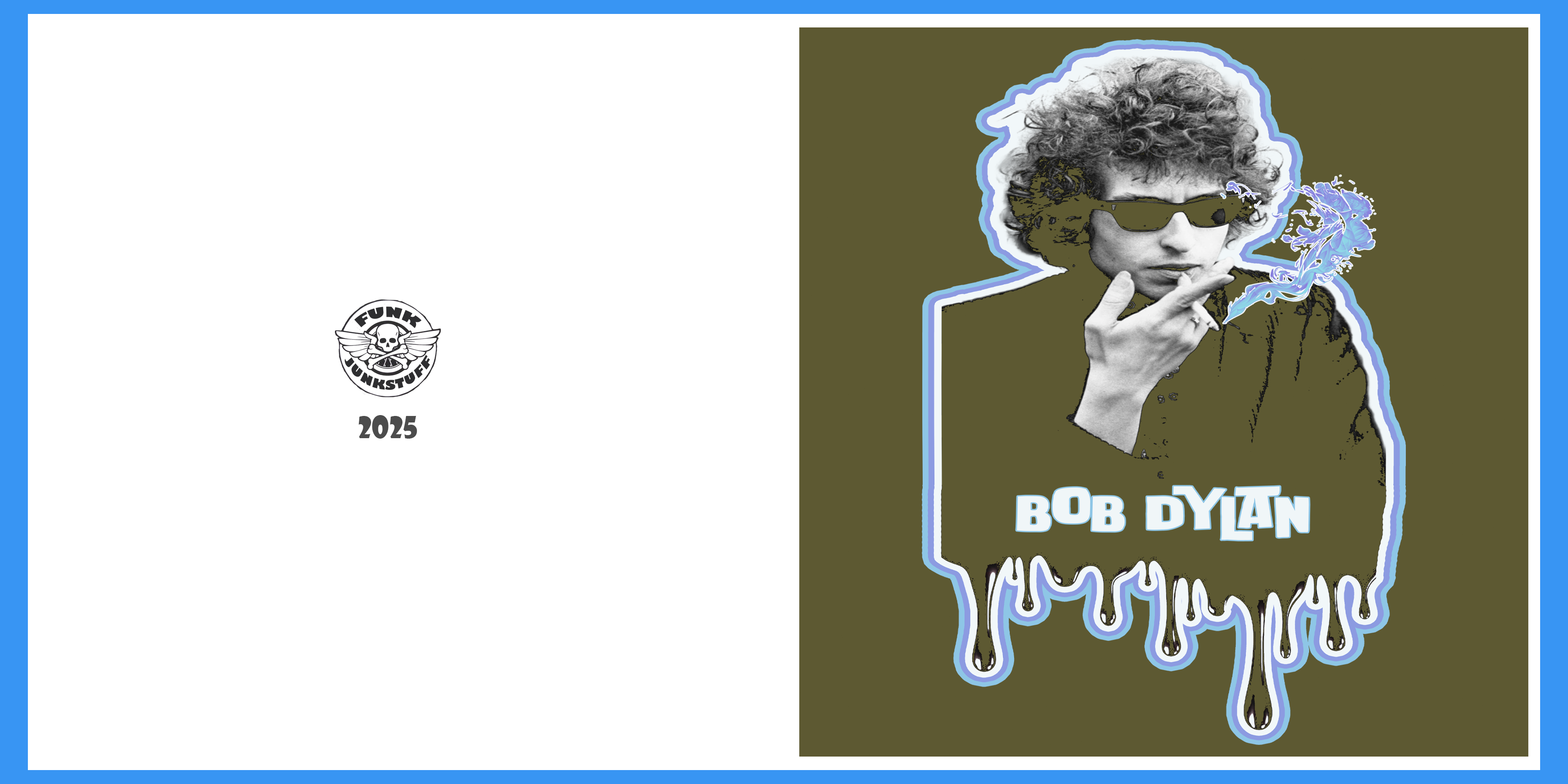 Bob Dylan Greeting Card