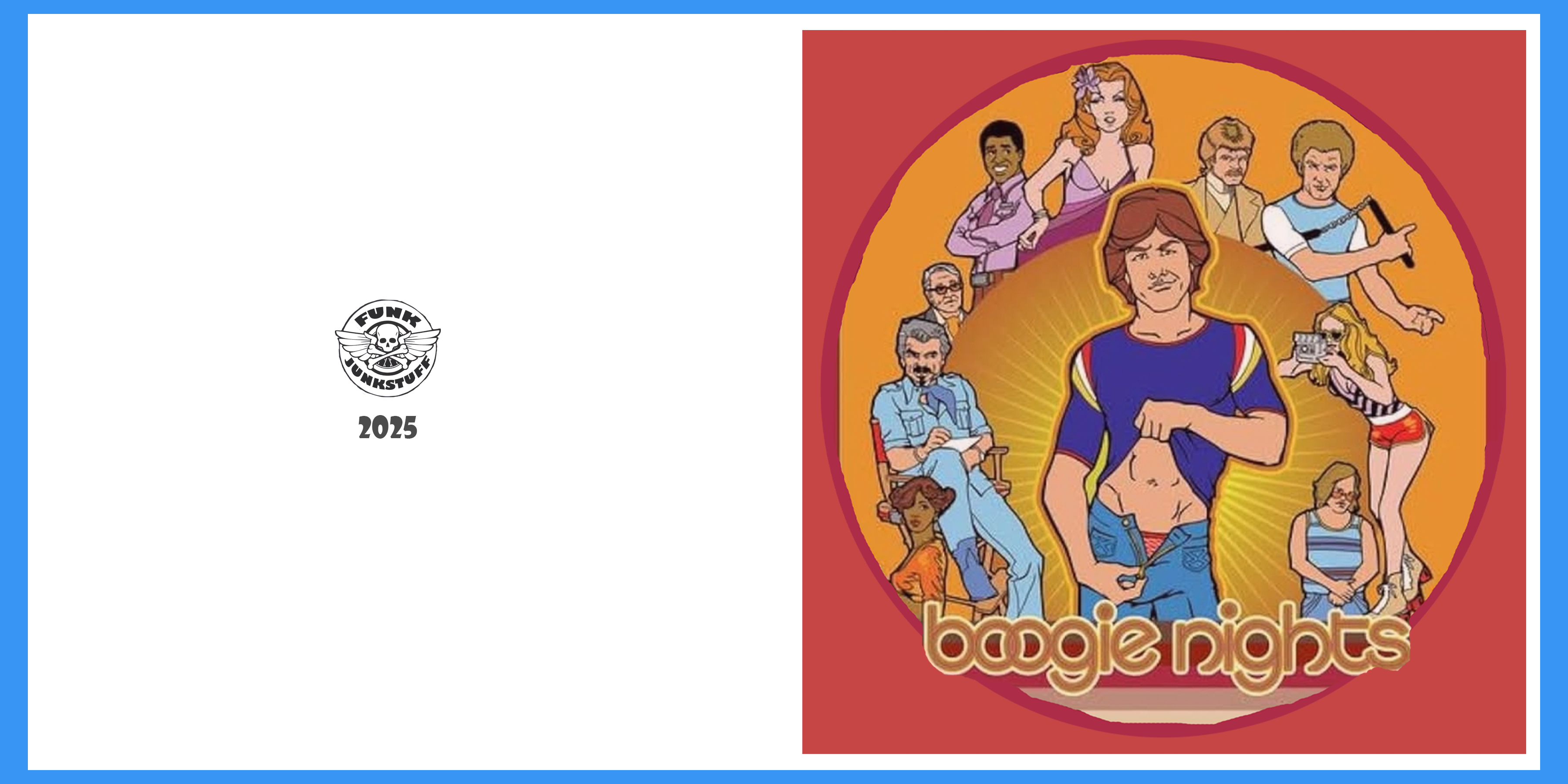 Boogie Nights Greeting Card