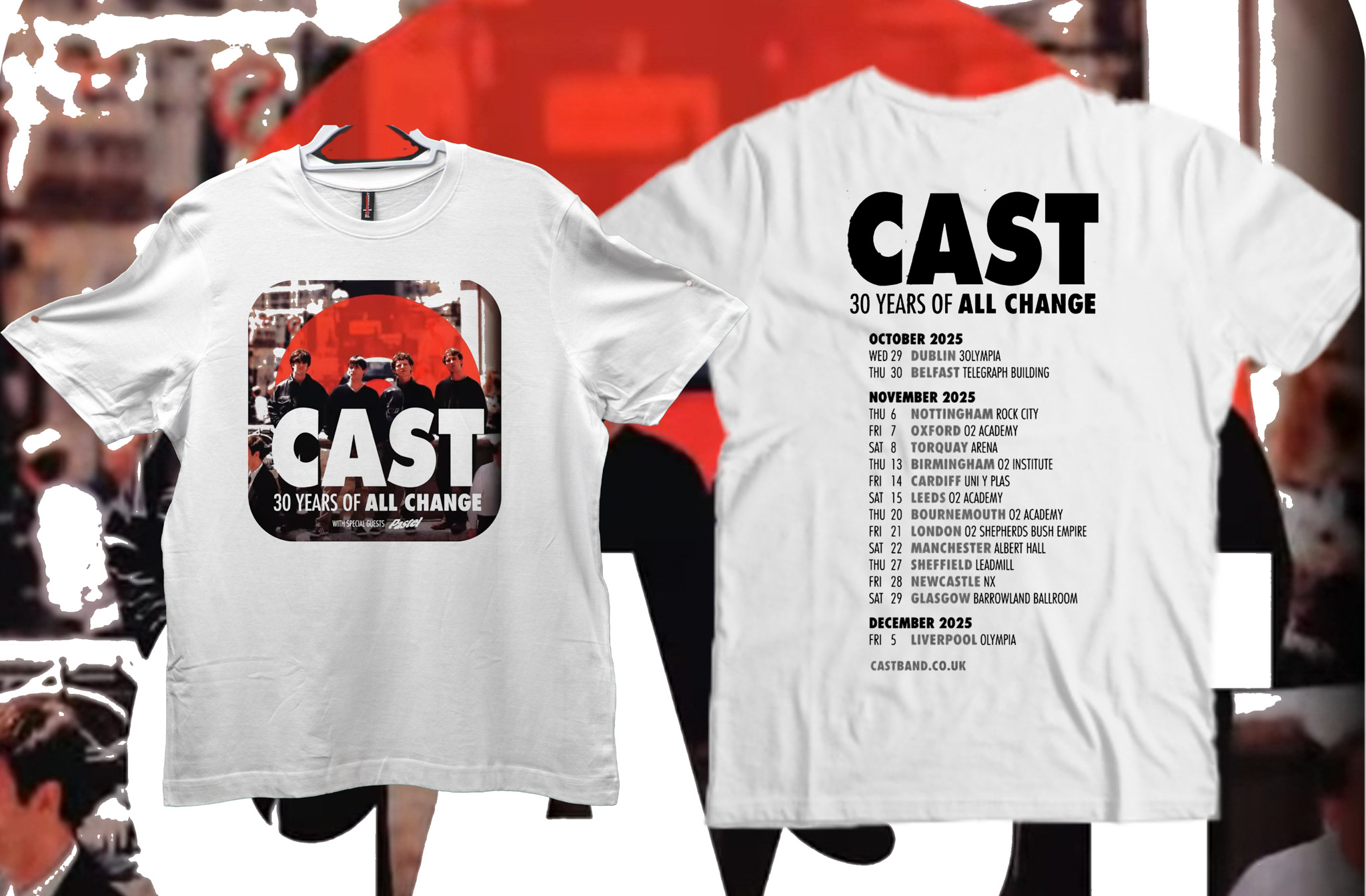Cast 30 Years Of All Change Tour